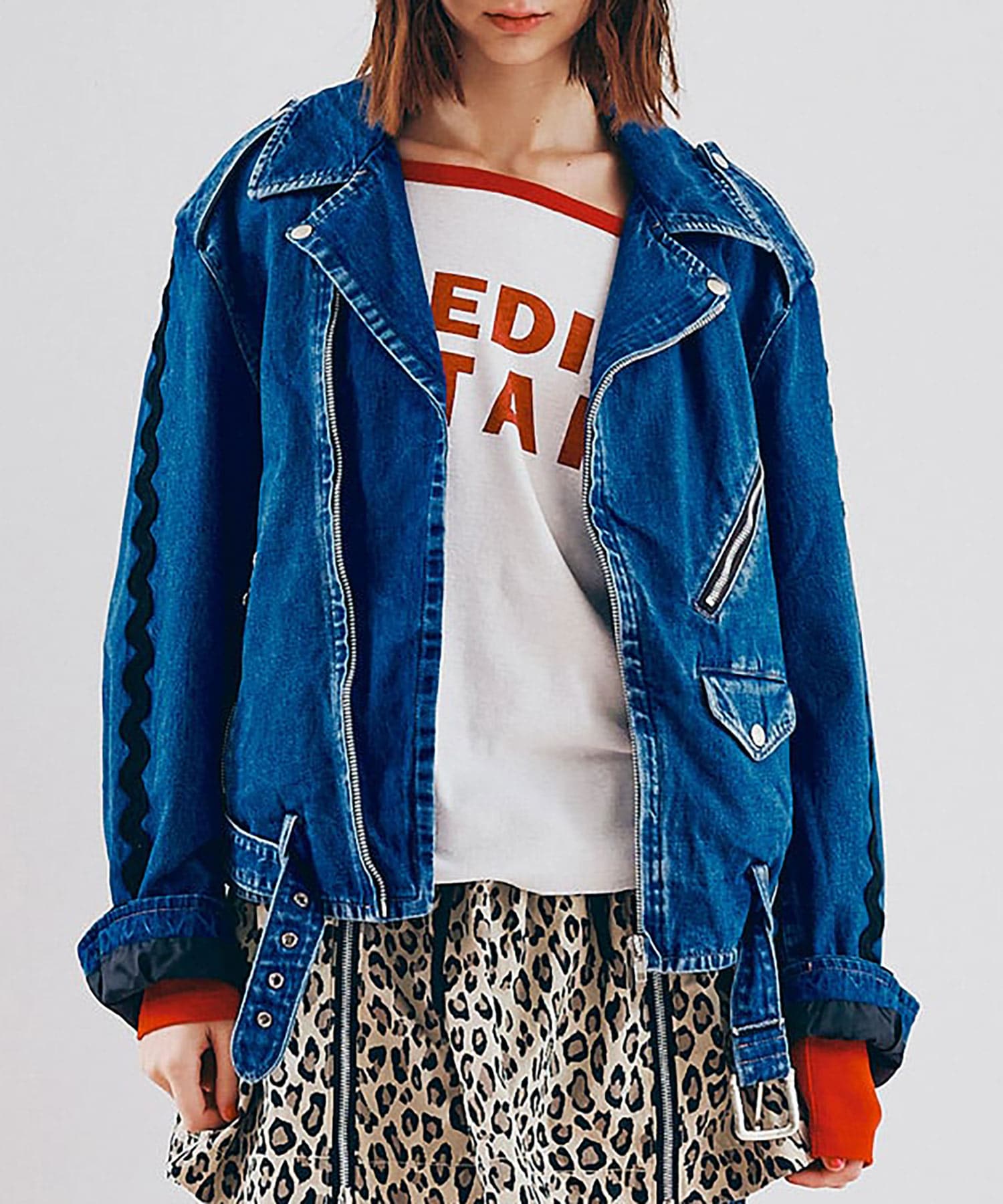 J2175 デニムBIGライダース