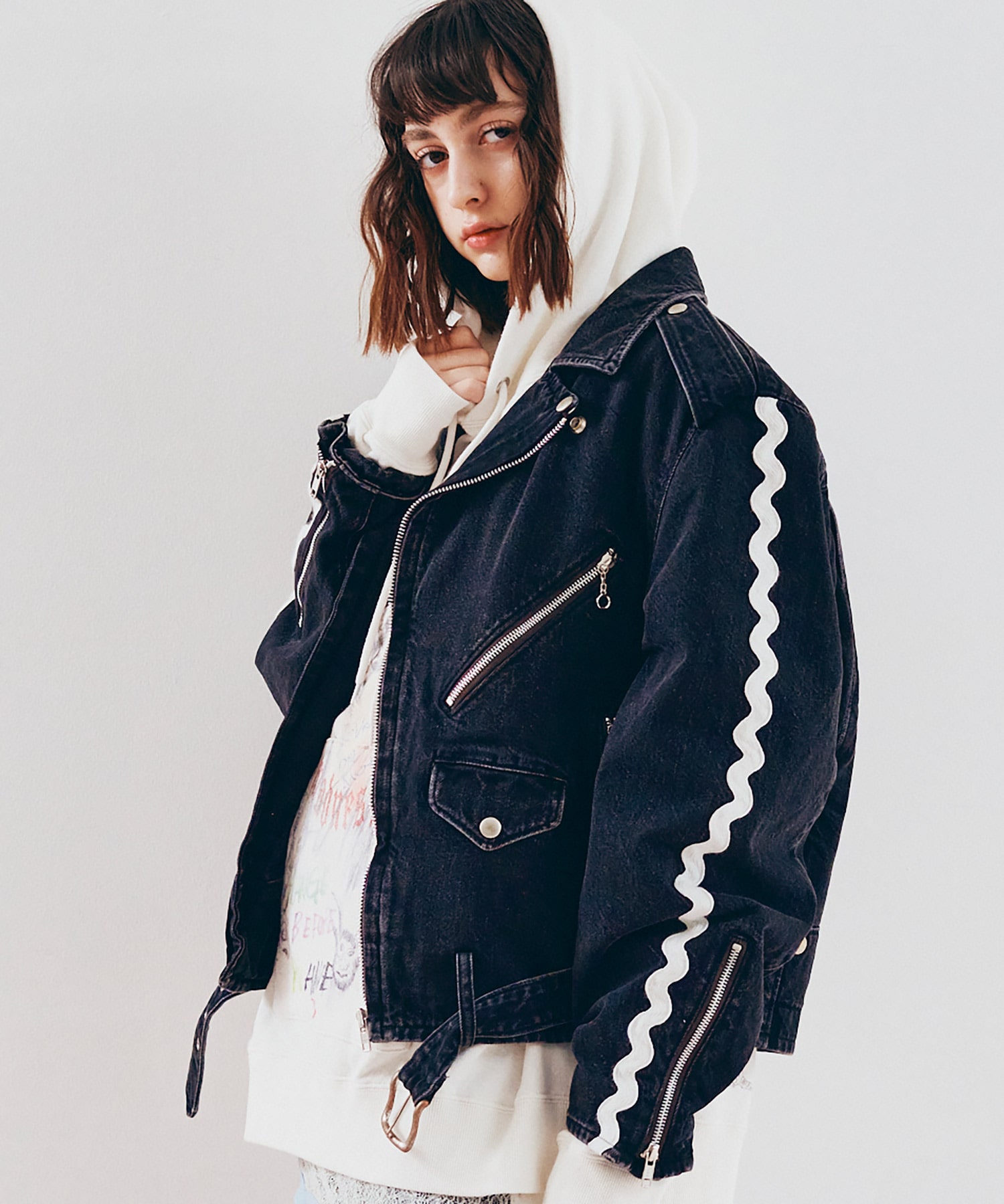 J2175 デニムBIGライダース