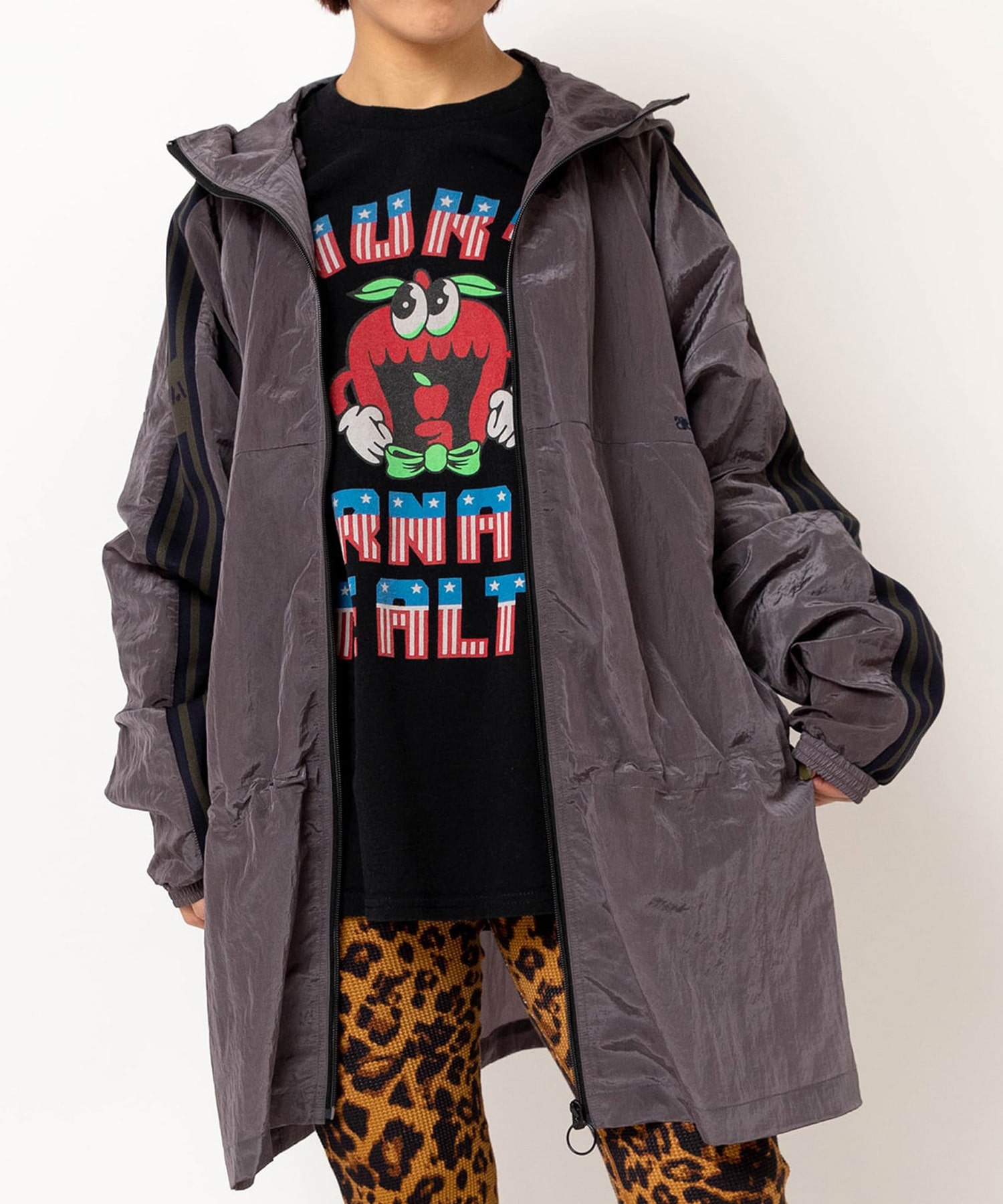 J2177 トラックハーフジャケットコート