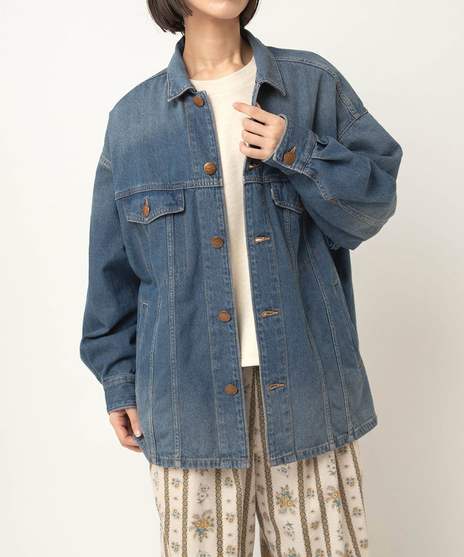 J2184 デニム TYPE3シャツジャケット