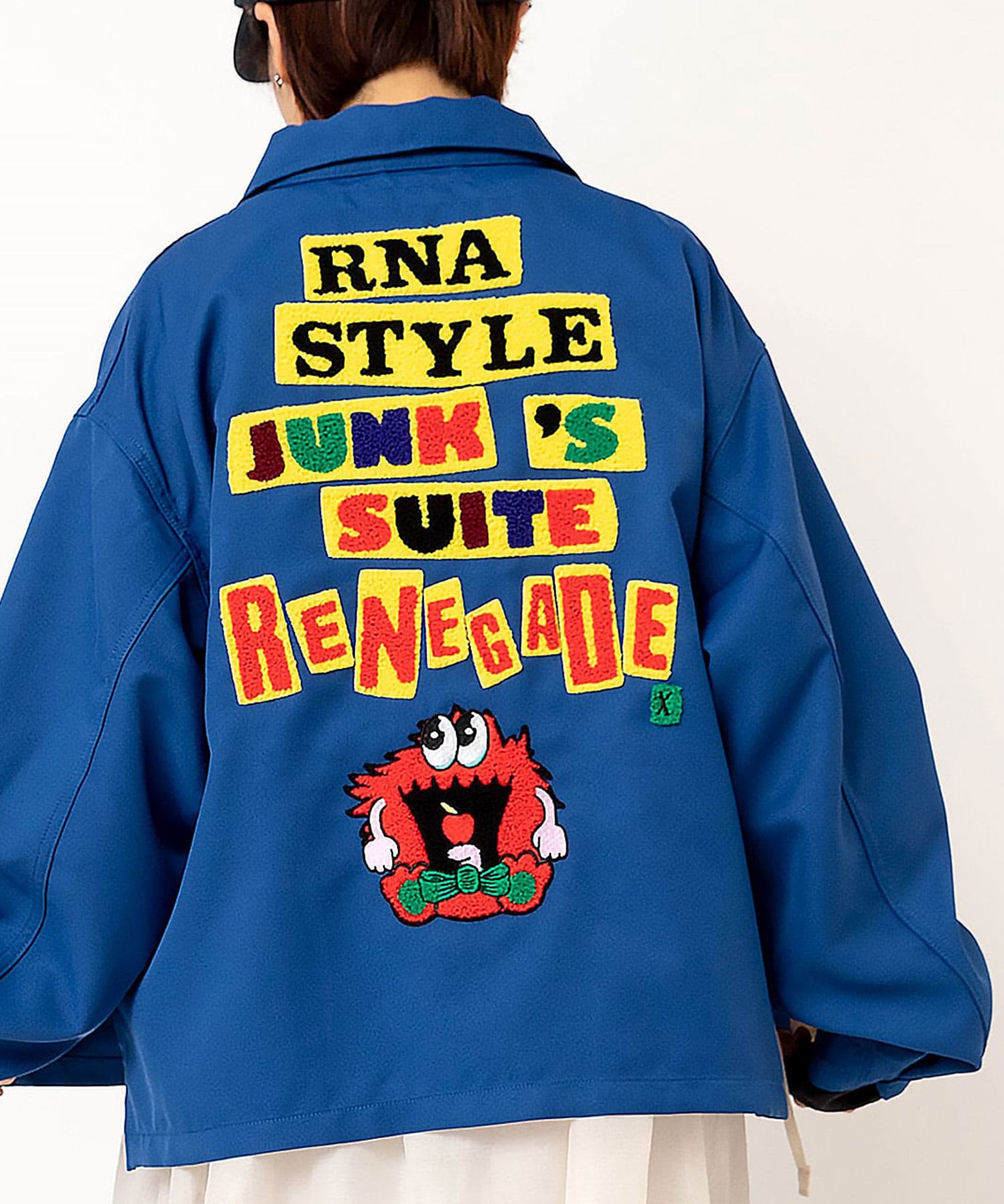 【3月中旬納期】J2187 パイル刺繍シャツジャケット