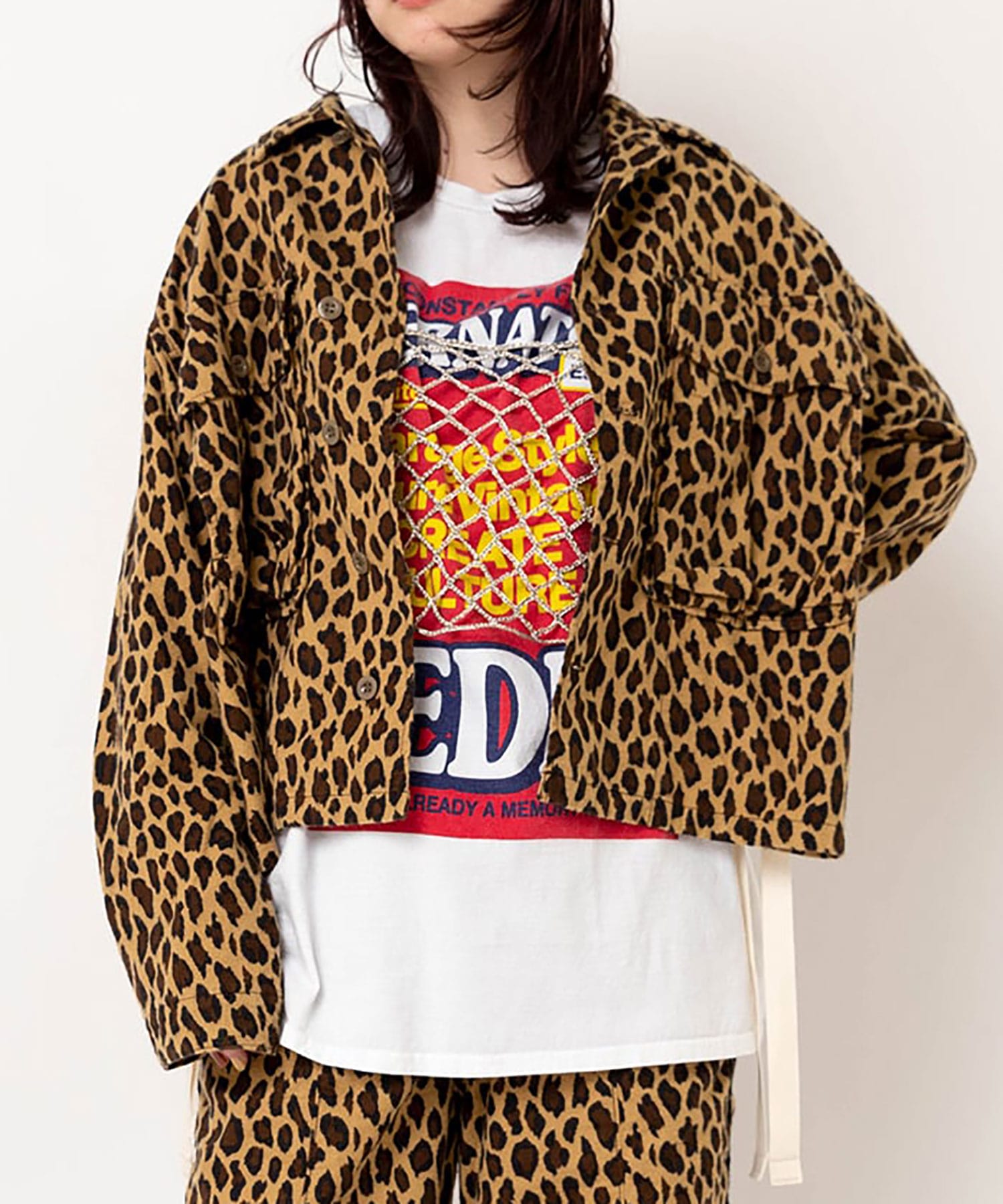 【3月中旬納期】J2187 パイル刺繍シャツジャケット