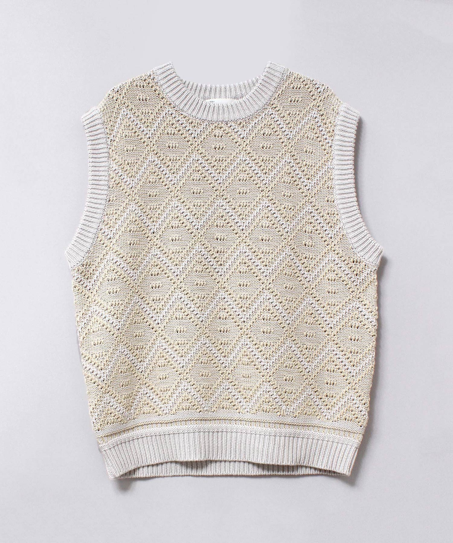 K2637 ジャカードベスト