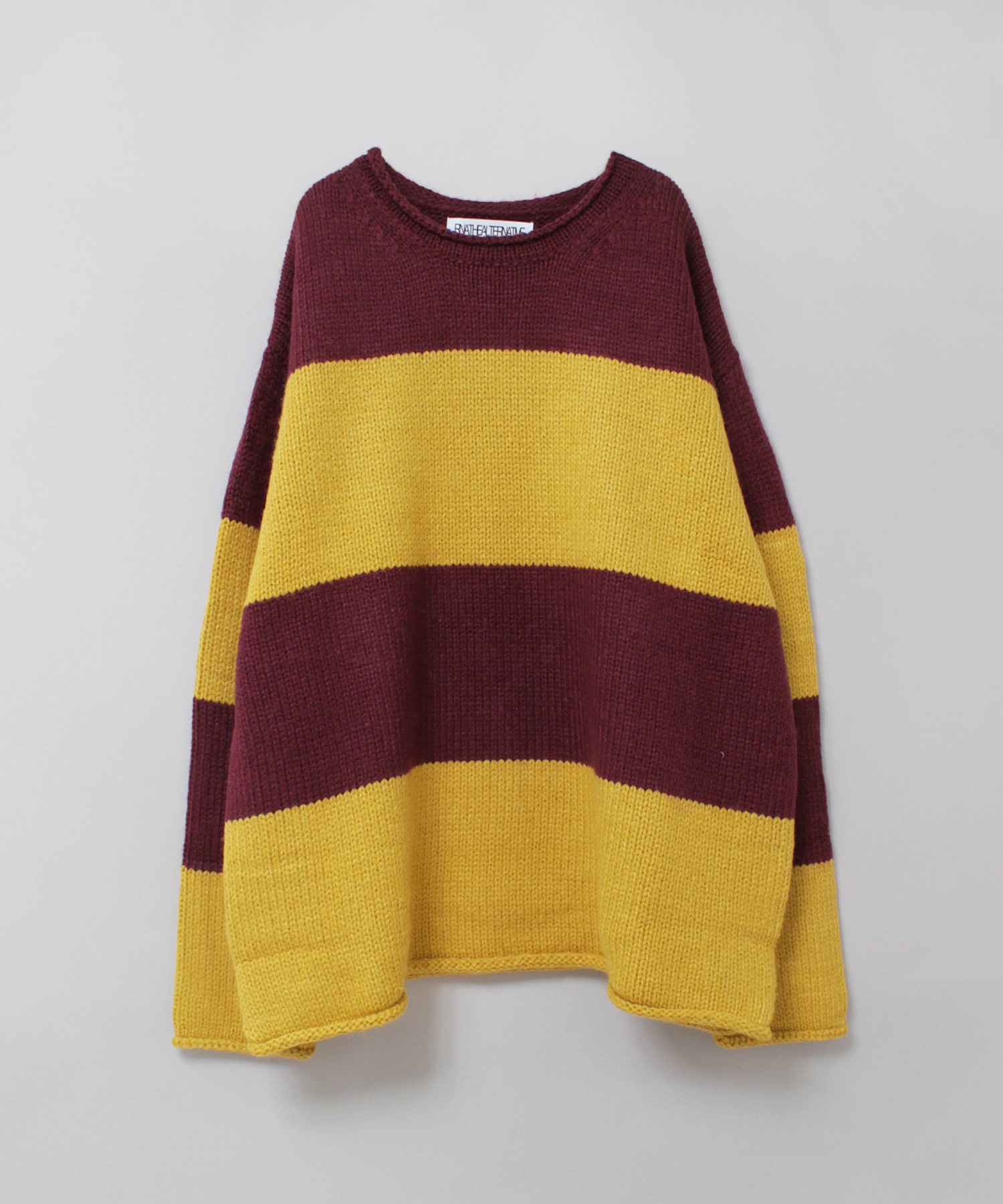 K2729 ボールドボーダーBIGニット