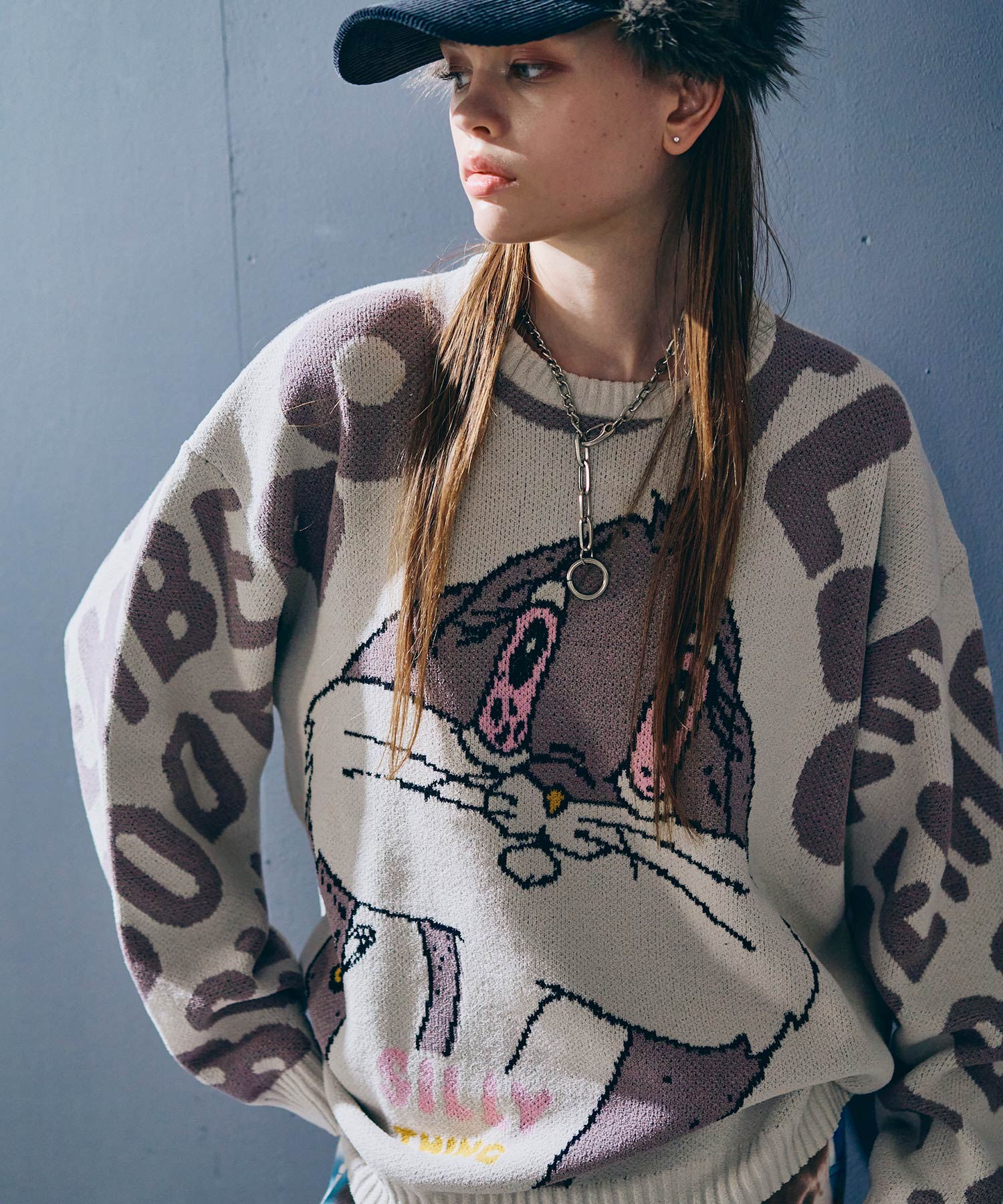 K2739 ブートレグジャカードセーター