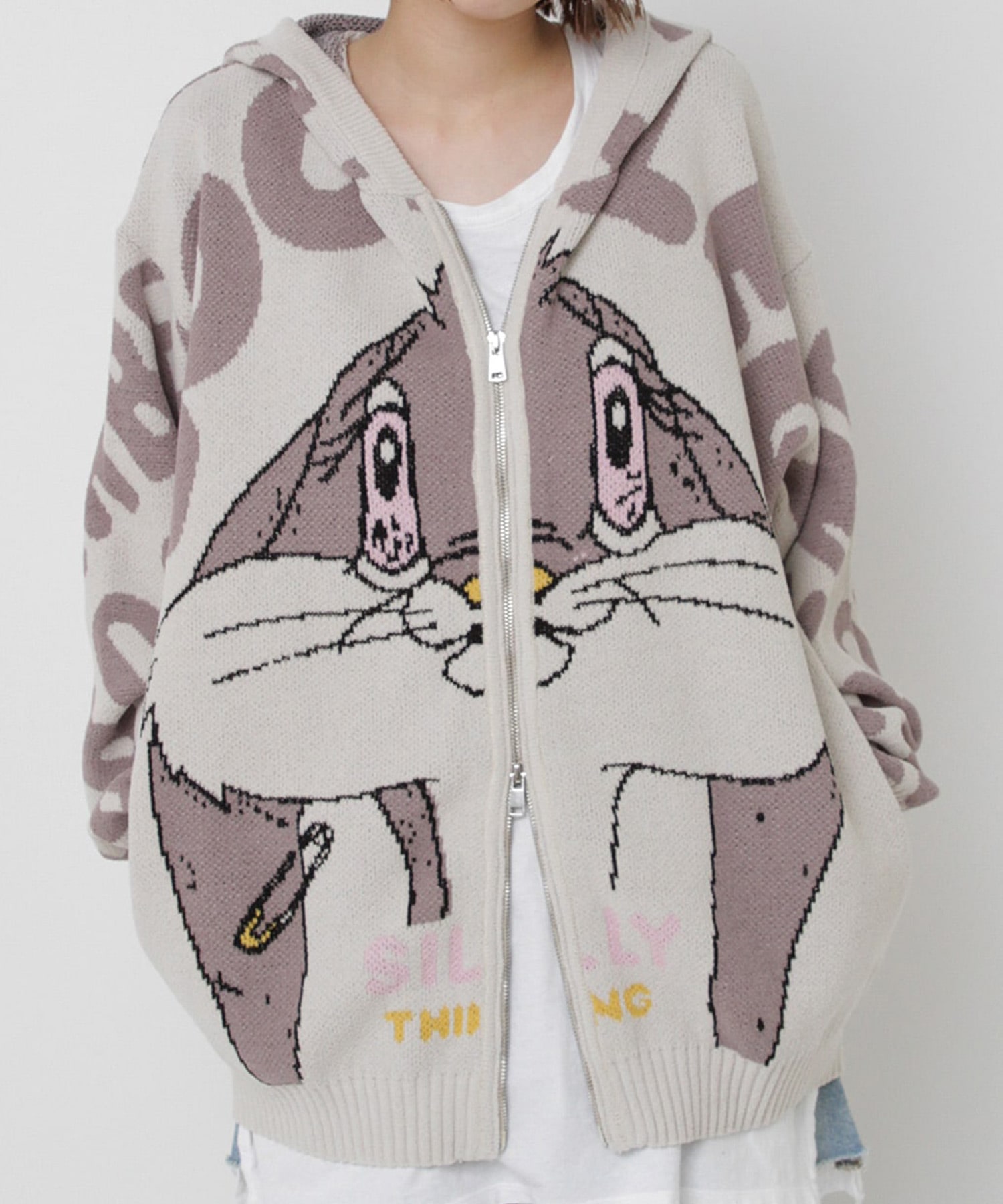 K2740 ブートレグジャカードフーディー