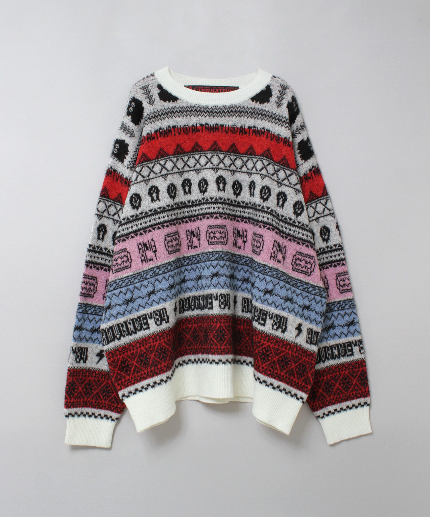 K2741 POPボーダープルオーバー