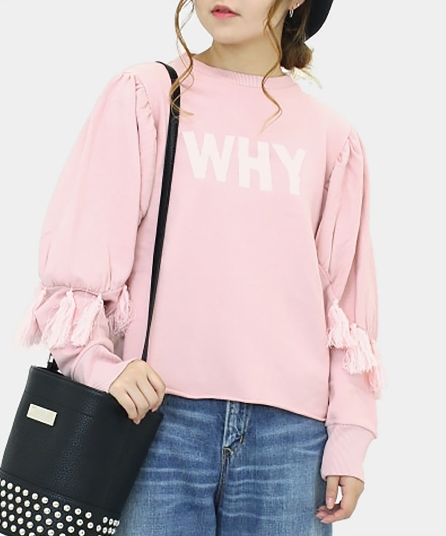 M0795 タッセル付き パフトレーナー