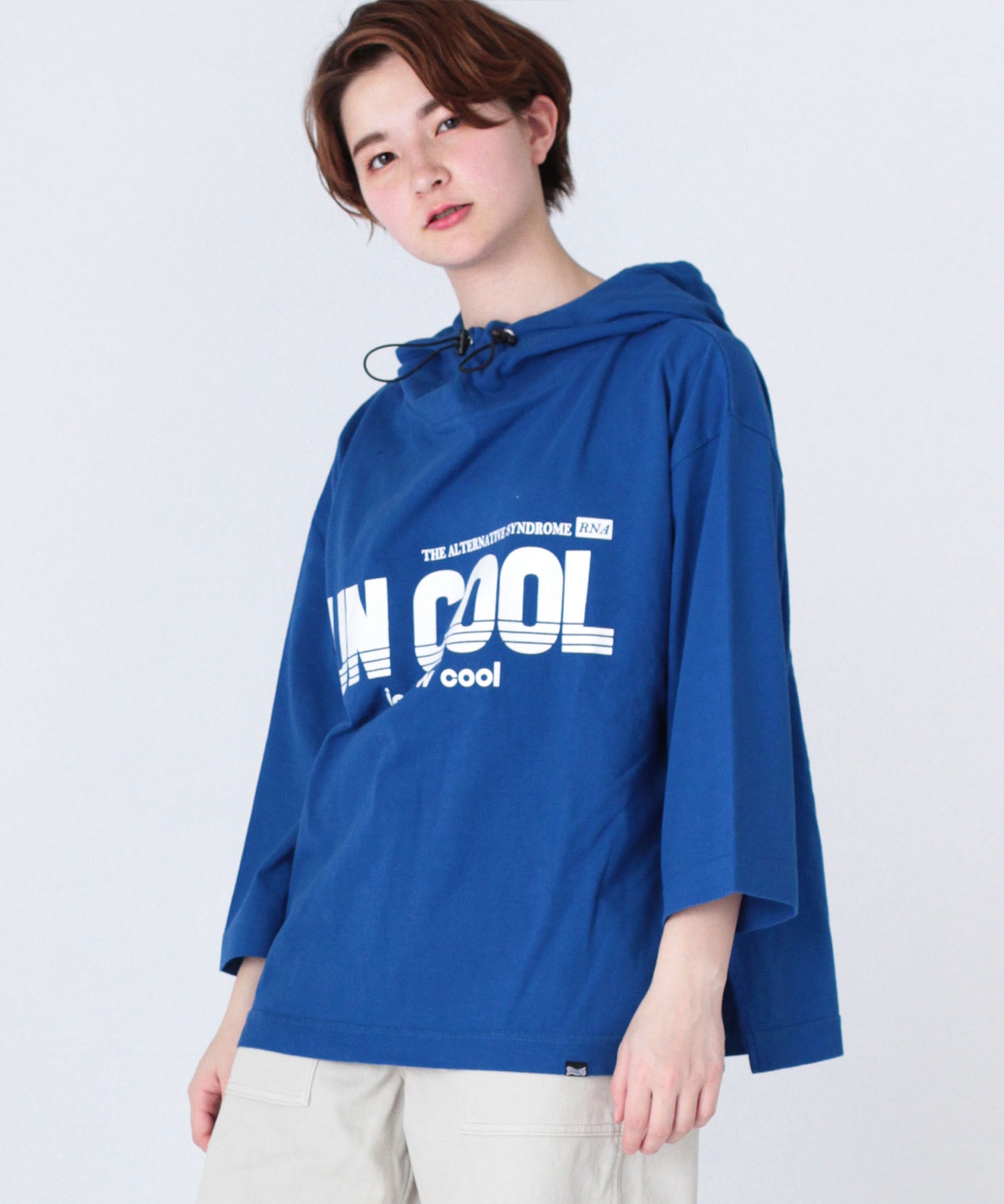 M1082 ドロストフーディーBIGプルオーバー