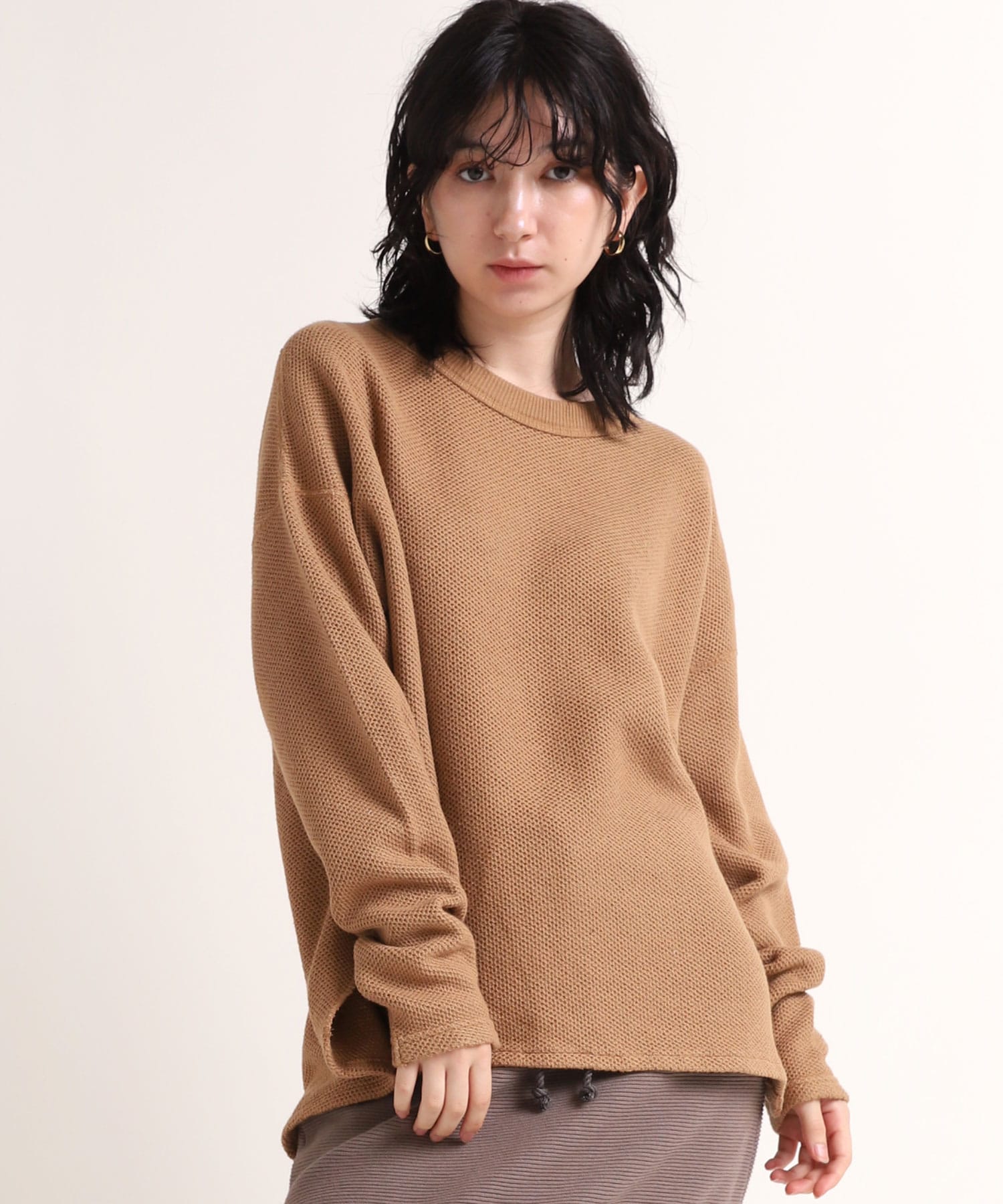 M1525 鹿の子ロンT