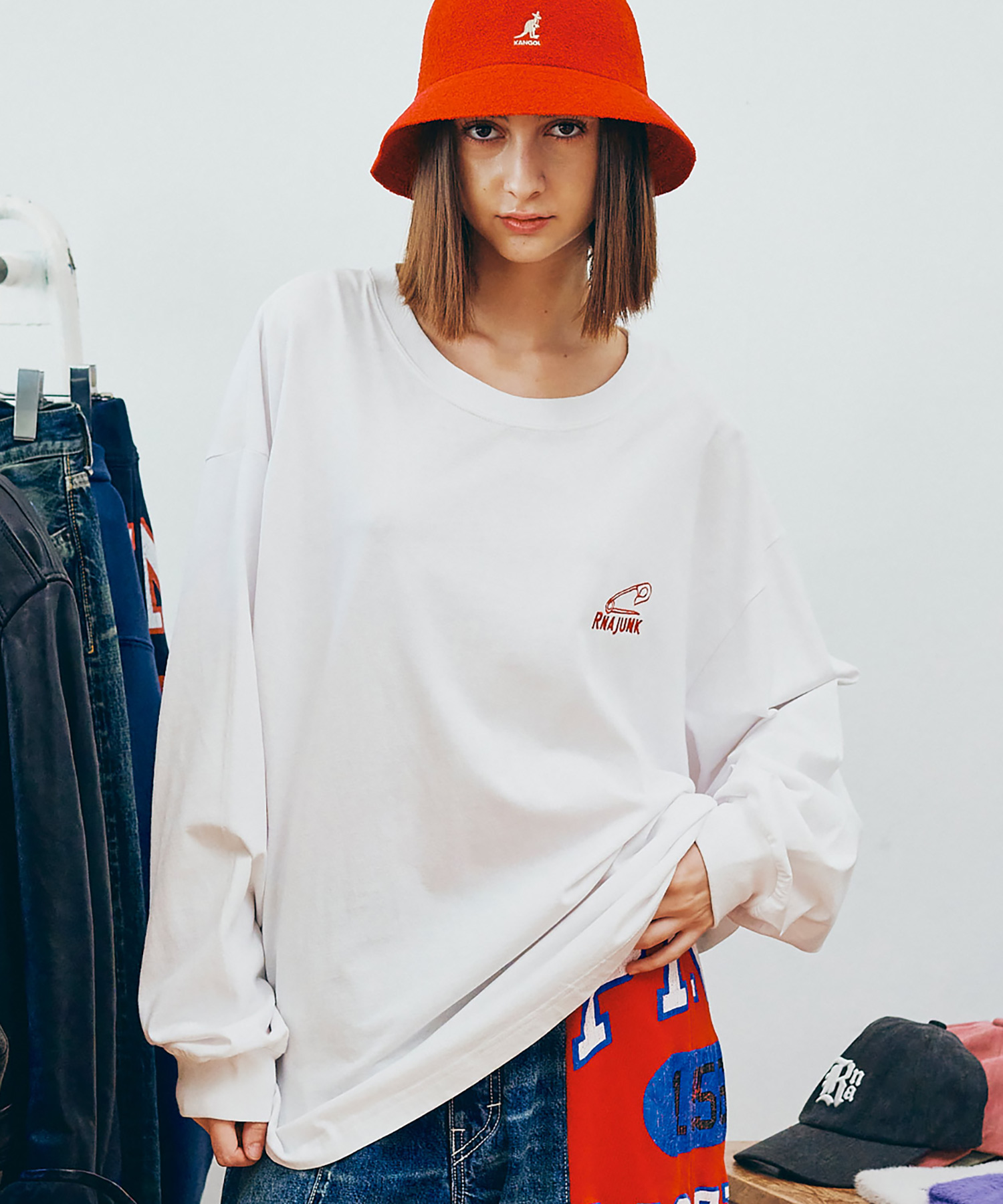 M1823 RNA BIGロングTシャツ