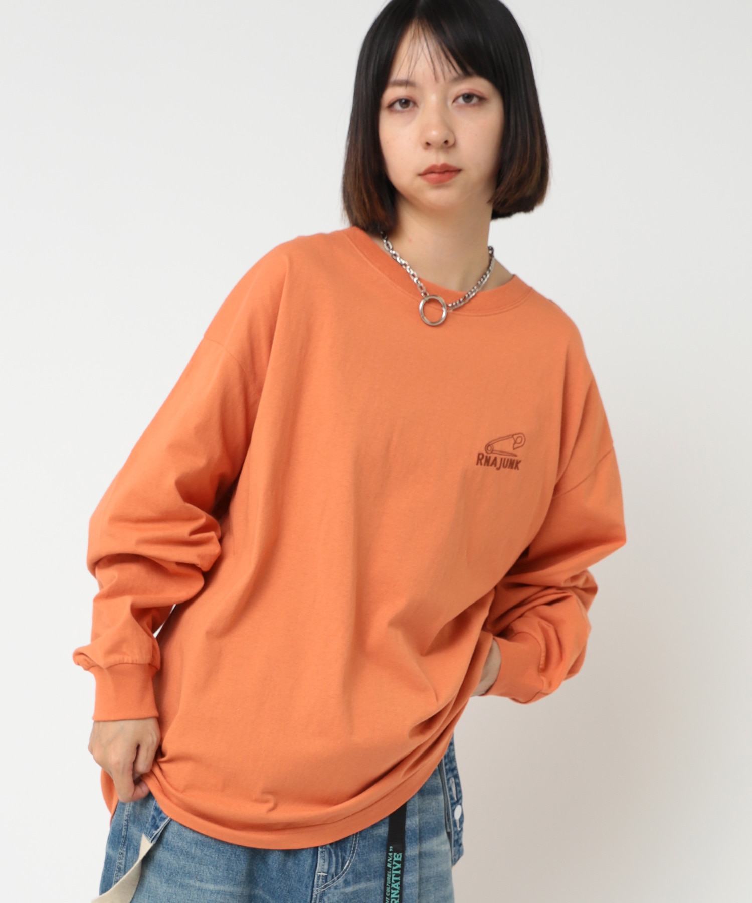 M1823 RNA BIGロングTシャツ