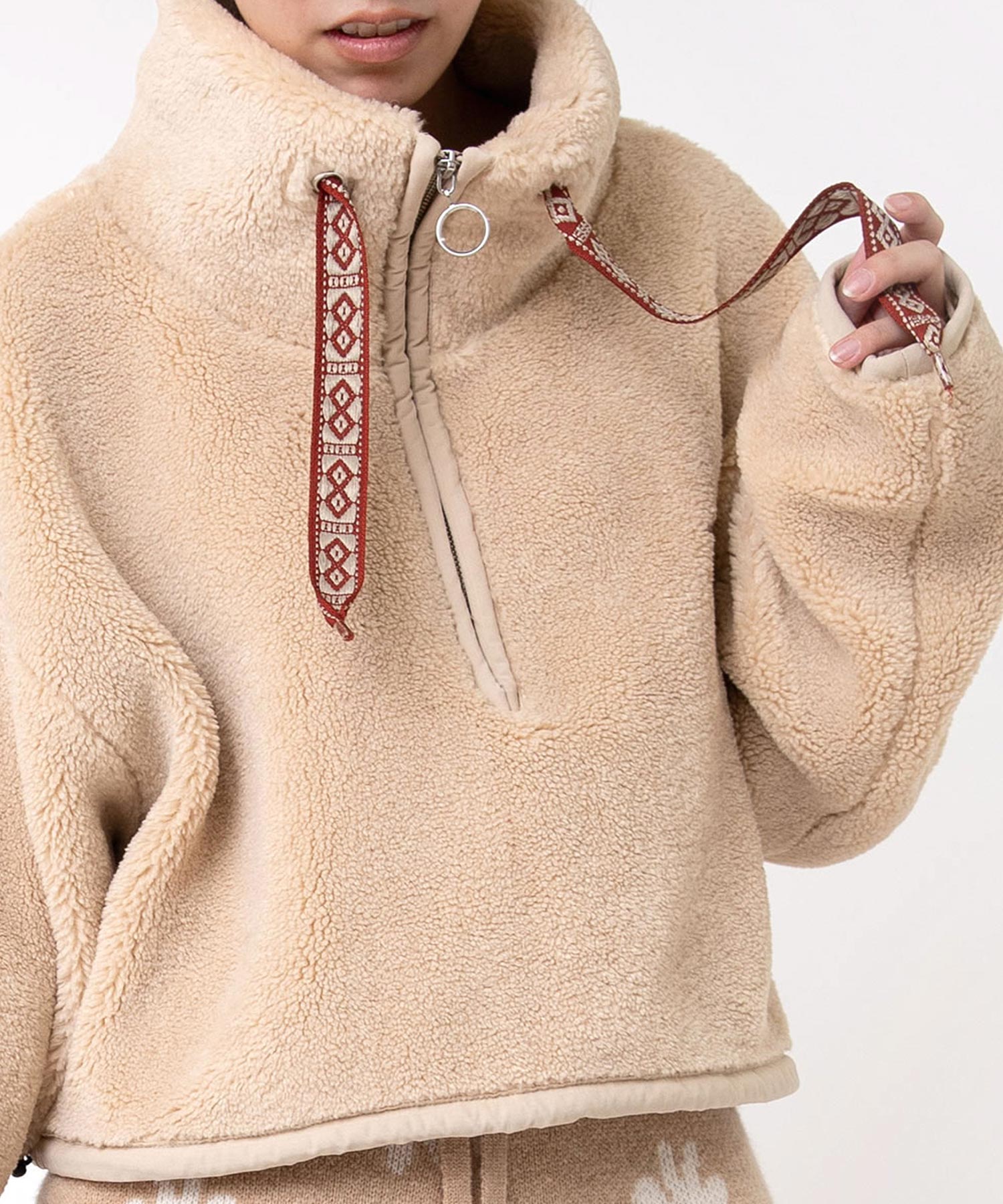 M2334 BIGボアショート丈プルオーバー