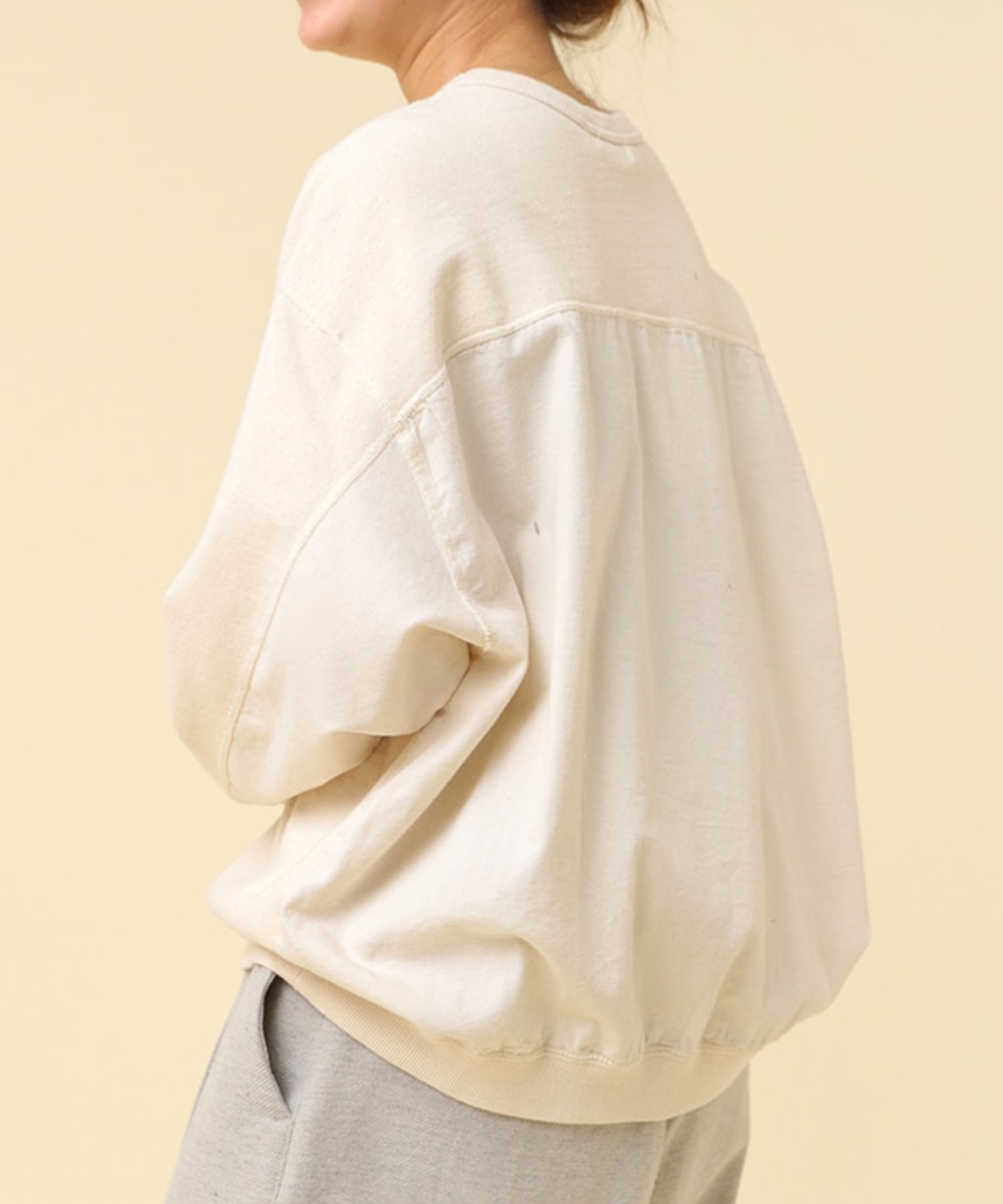 M2354 ドッキングフレンチテリープルオーバー