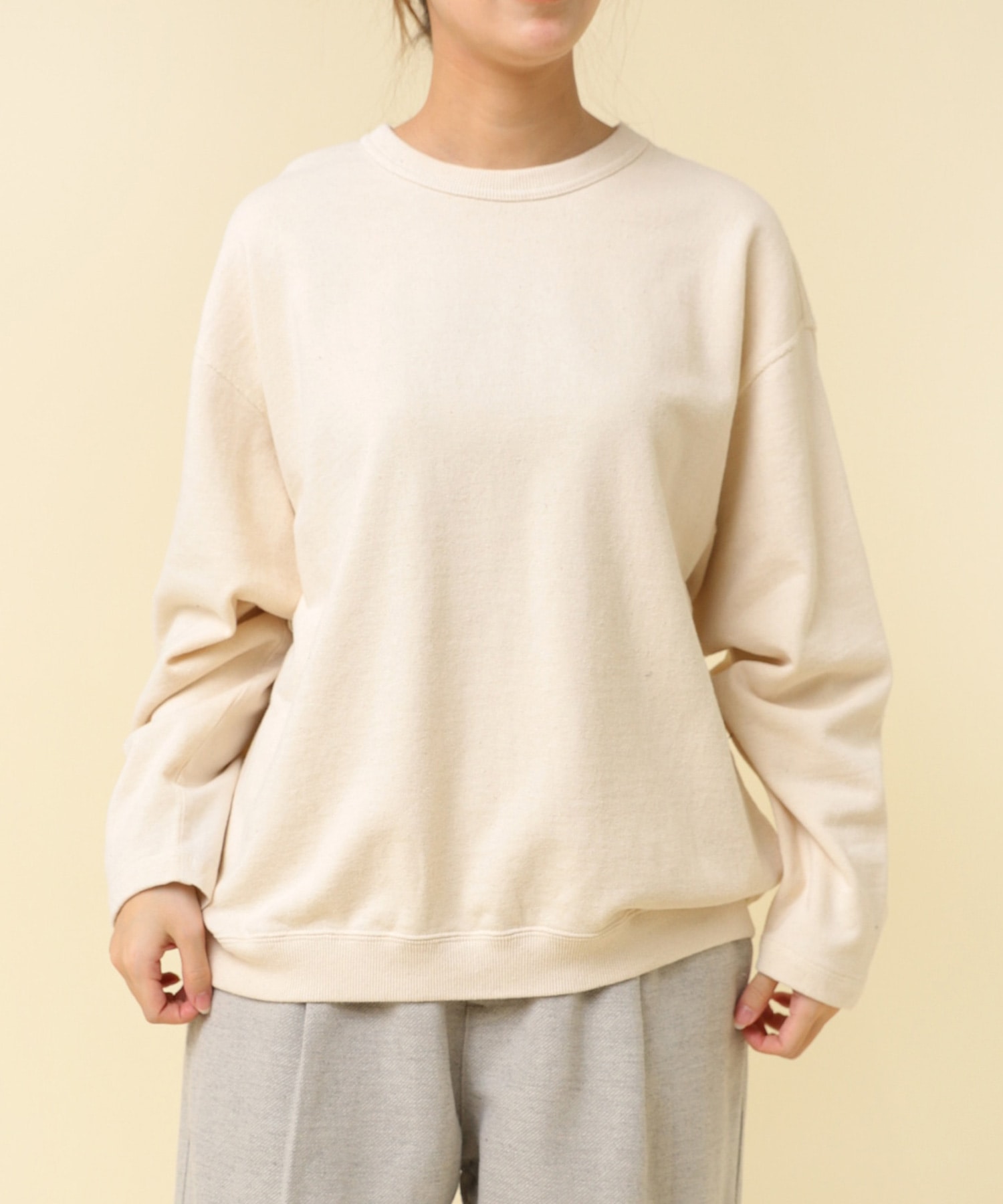 M2354 ドッキングフレンチテリープルオーバー