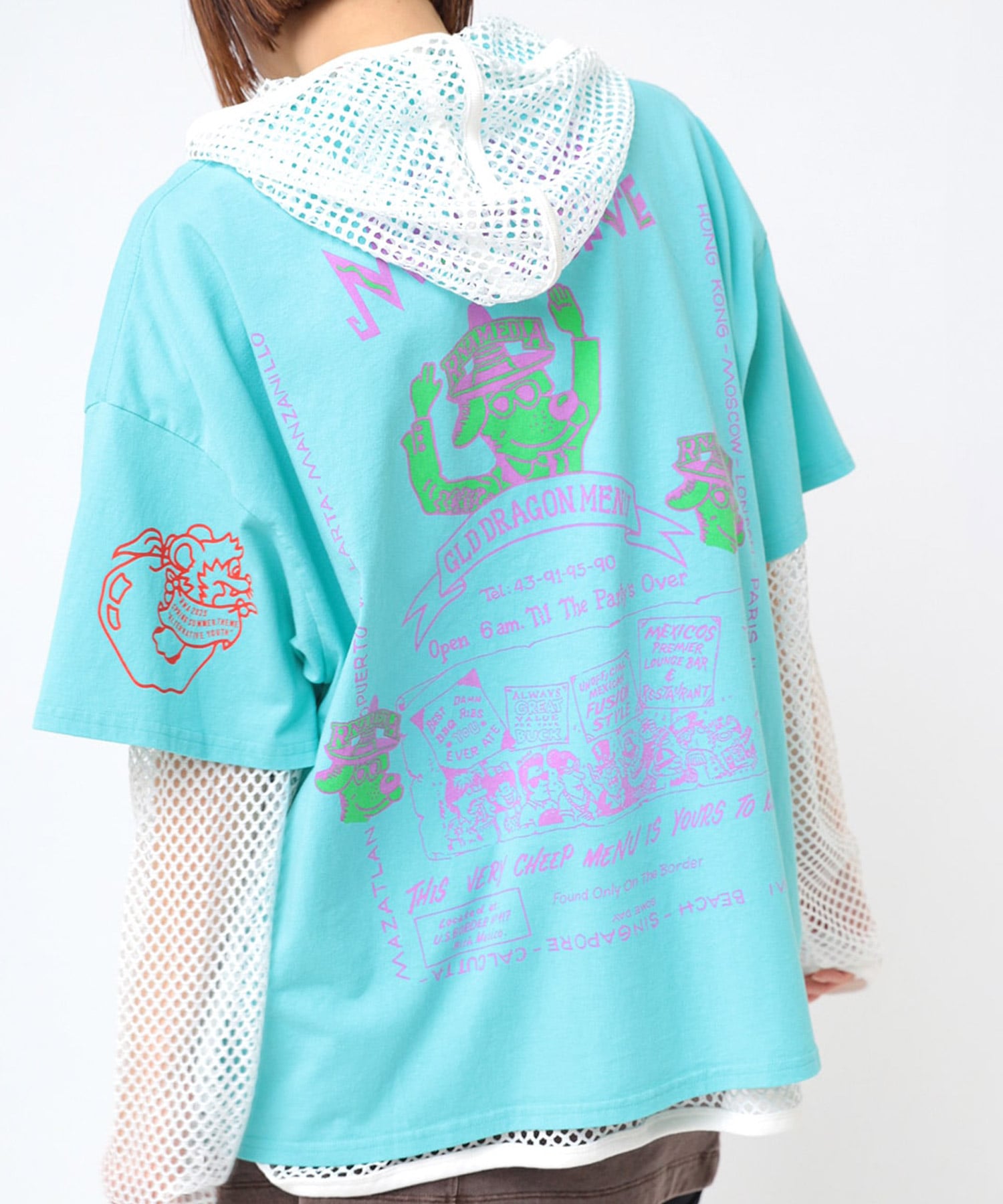 【MARKEY’Sコラボ】M2427 ドックプリント BIG T