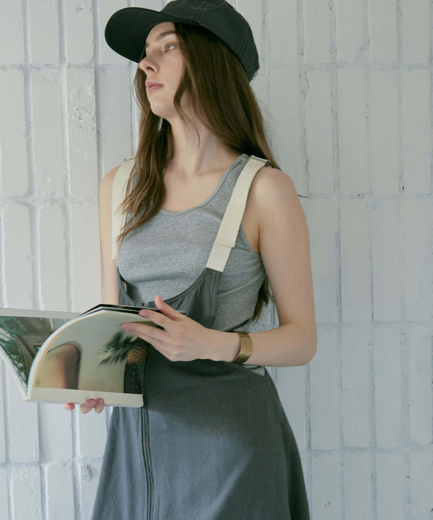 M2478 リブロング丈タンク