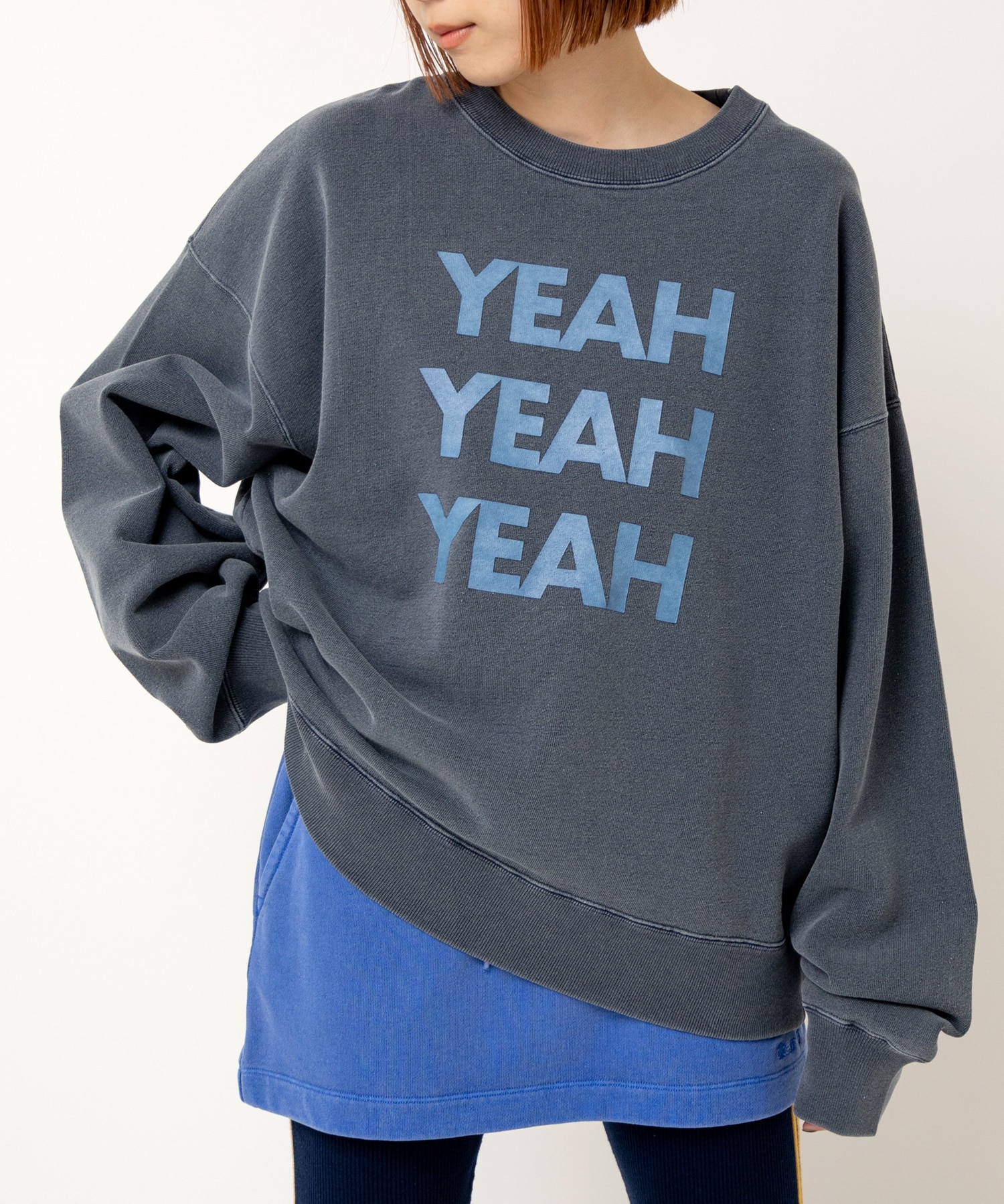 M2492 YEAHピグメントプルオーバー