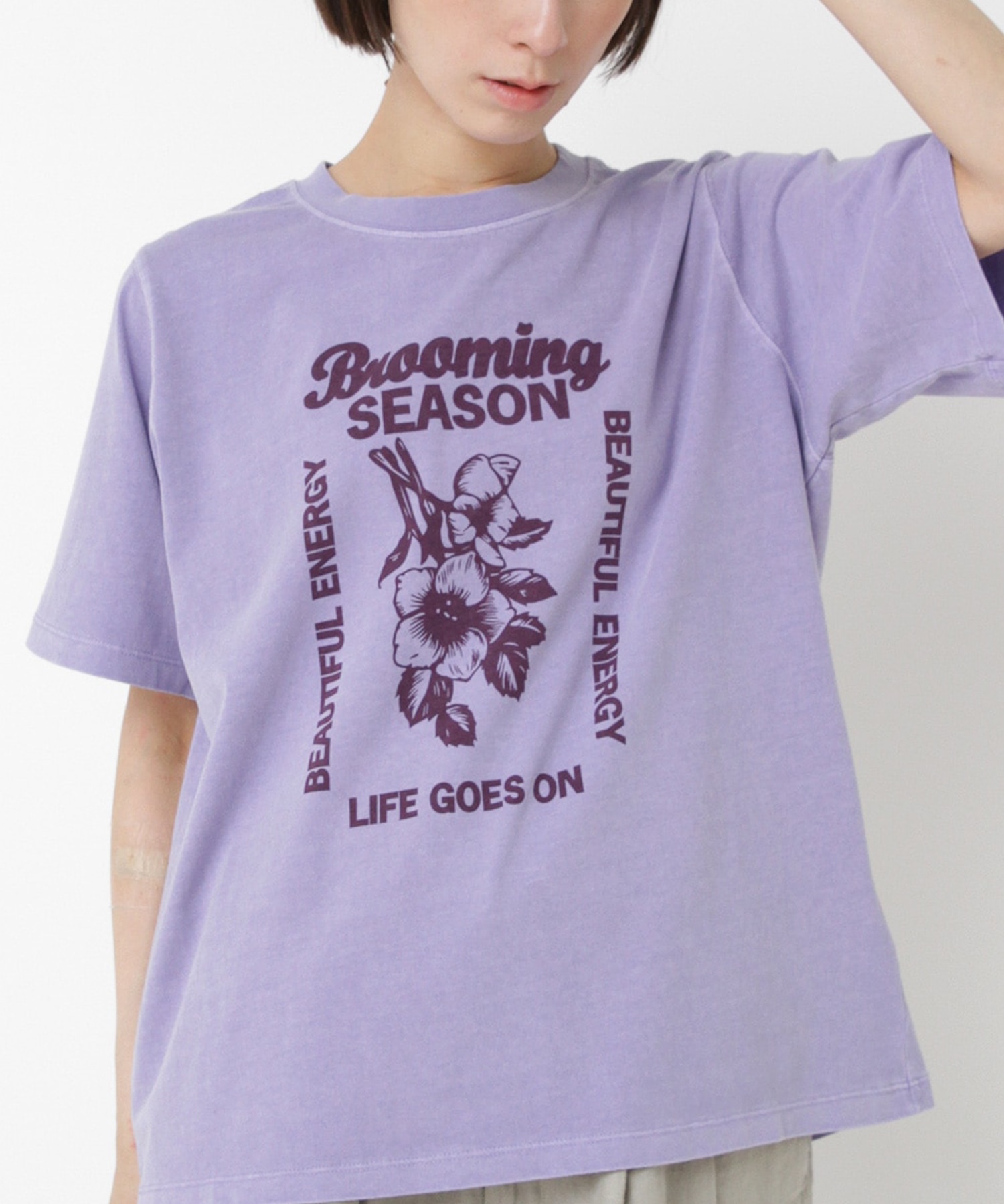 M2498 フラワープリントピグメントＴ