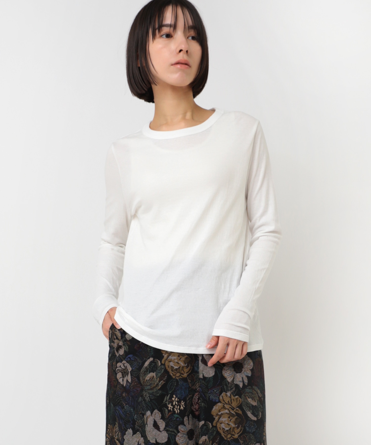 M2500 マシュマロタッチフィットクルー