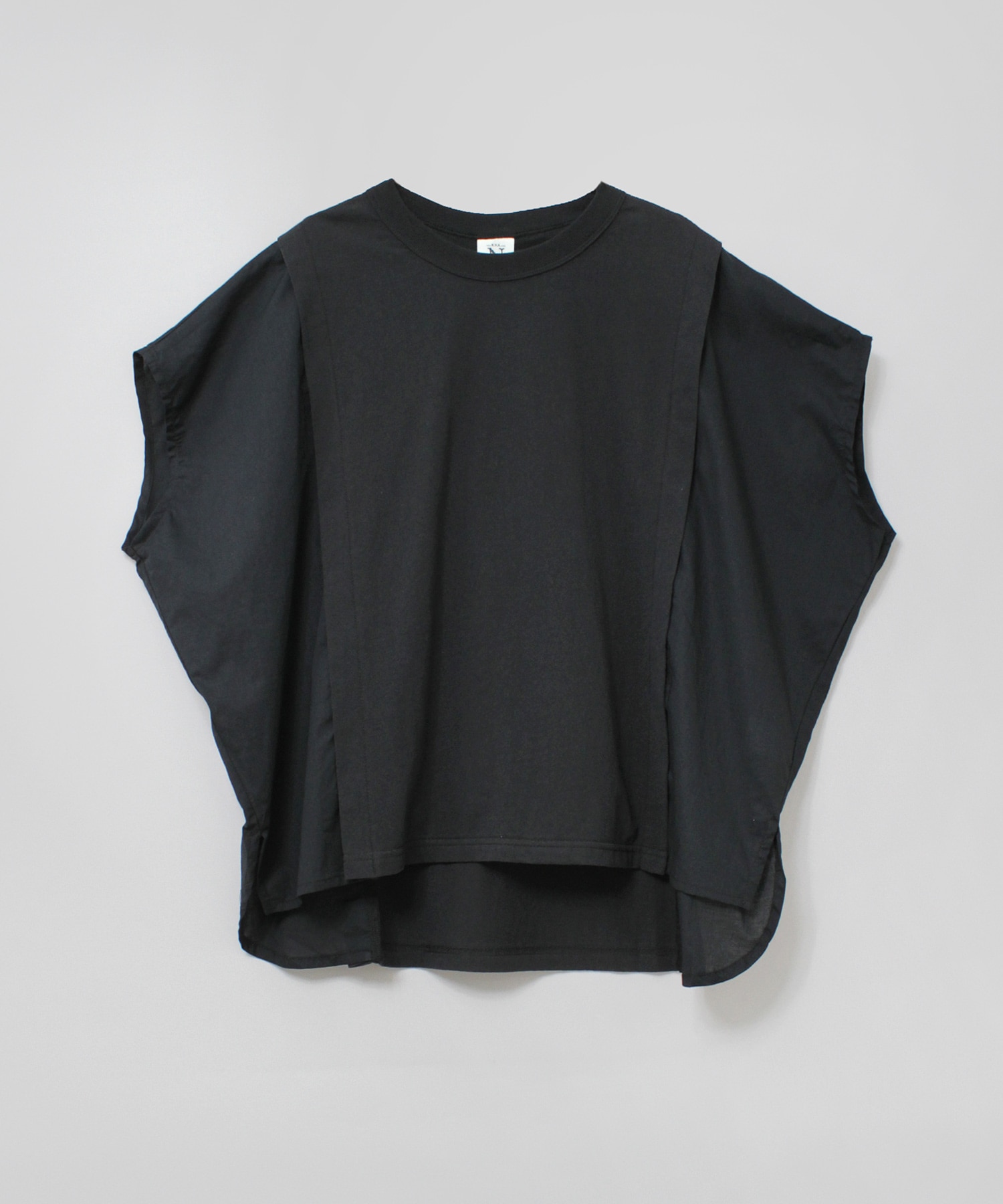 M2508 フレンチスリーブデザインプルオーバー