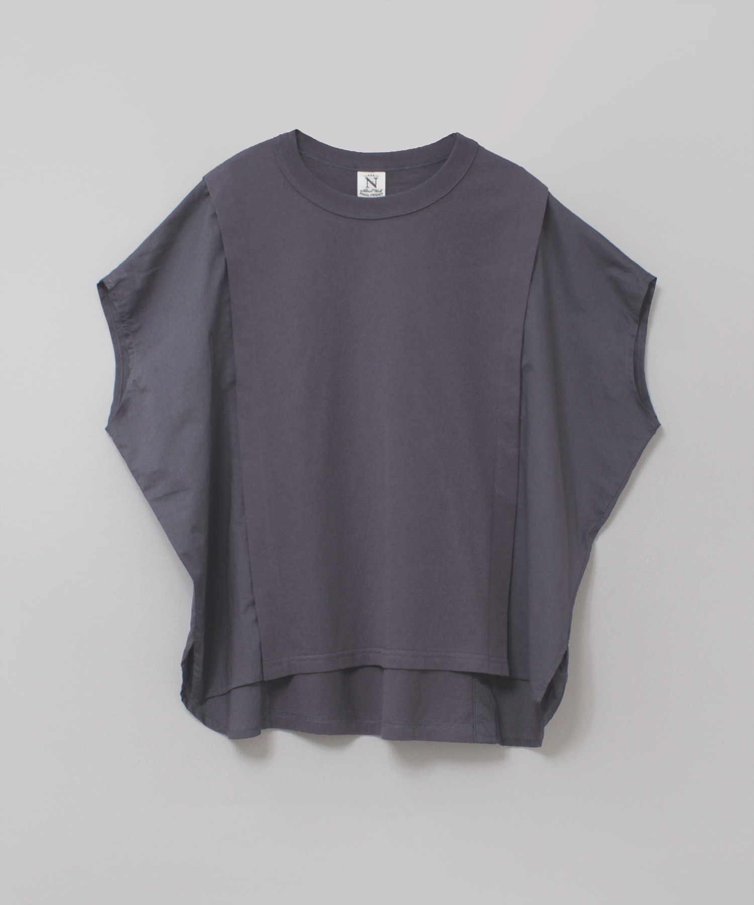 M2508 フレンチスリーブデザインプルオーバー