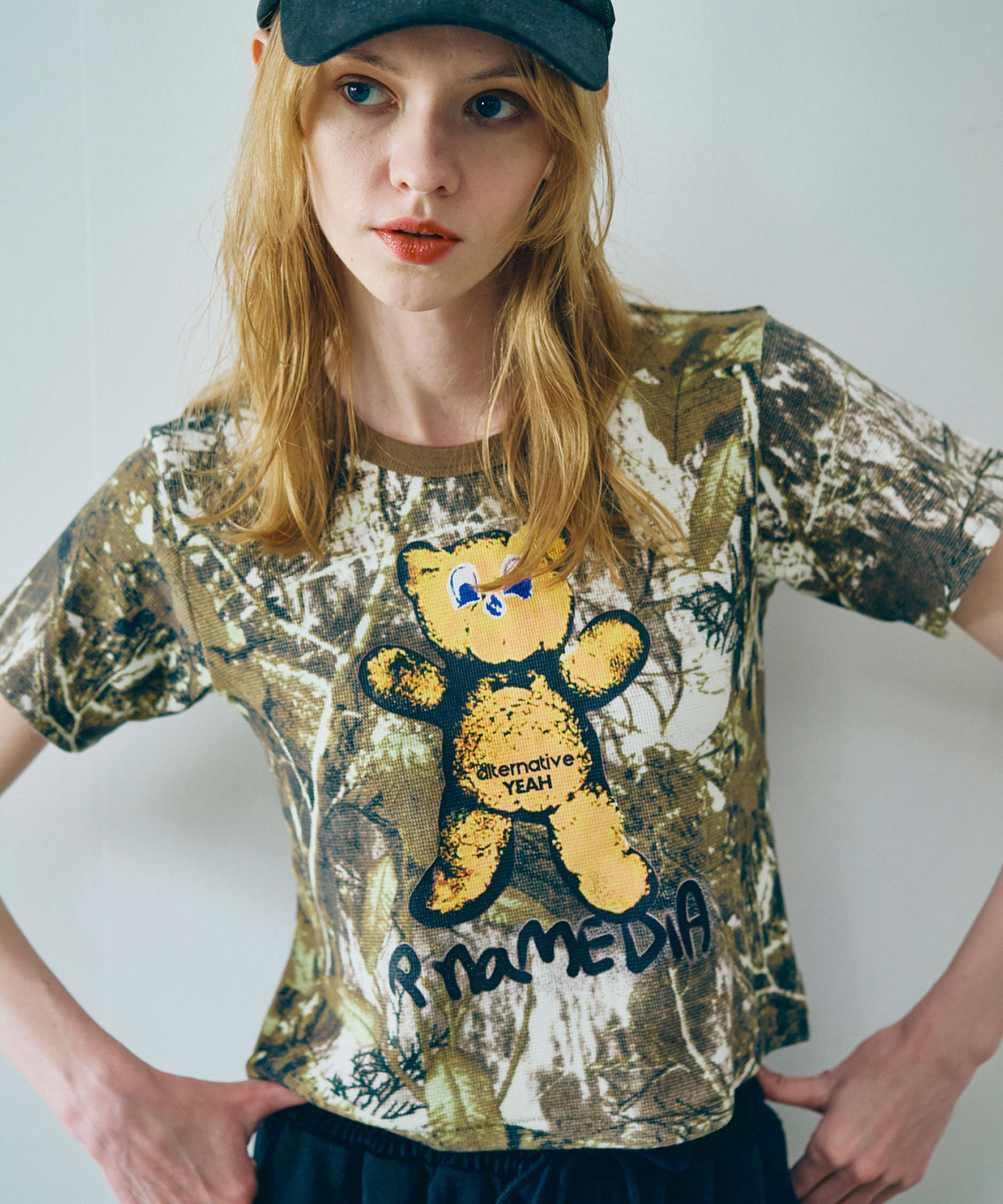 M2510 ハグベアワッフルちびT