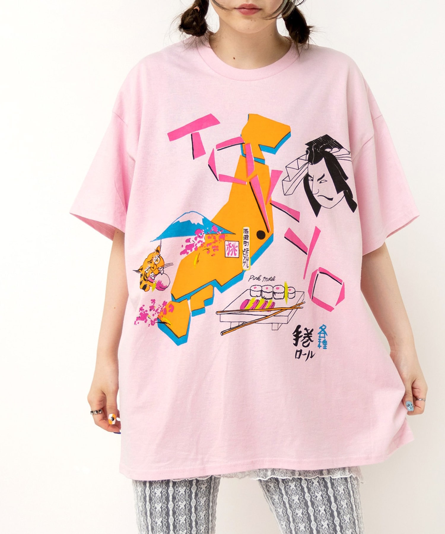 【PINK MOTEL】M2516 PM東京メモリーT