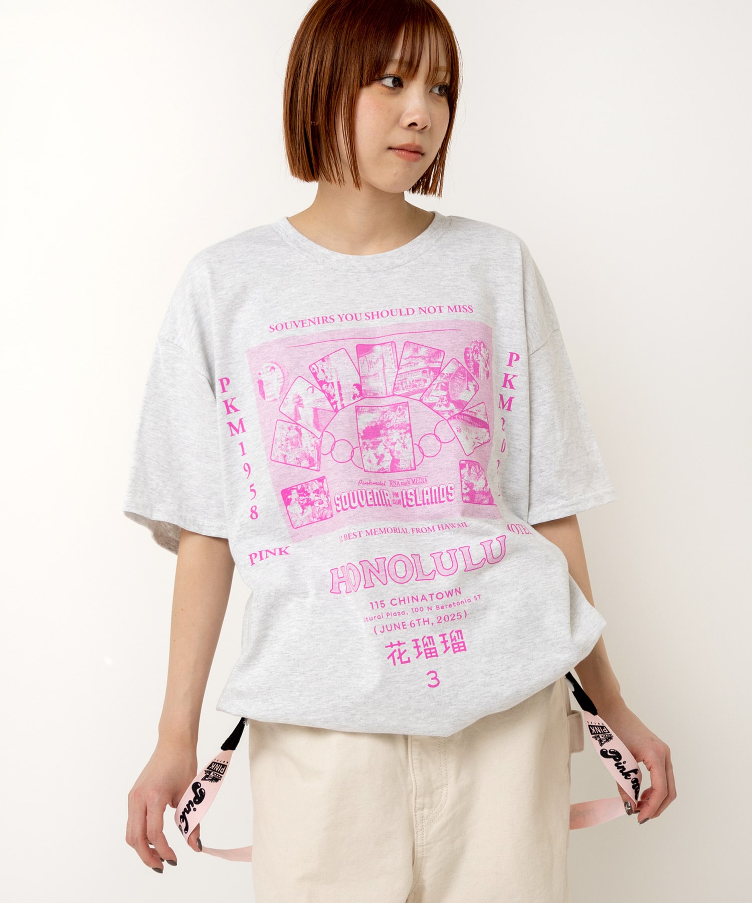 【PINK MOTEL】M2517 PMホノルルメモリーT