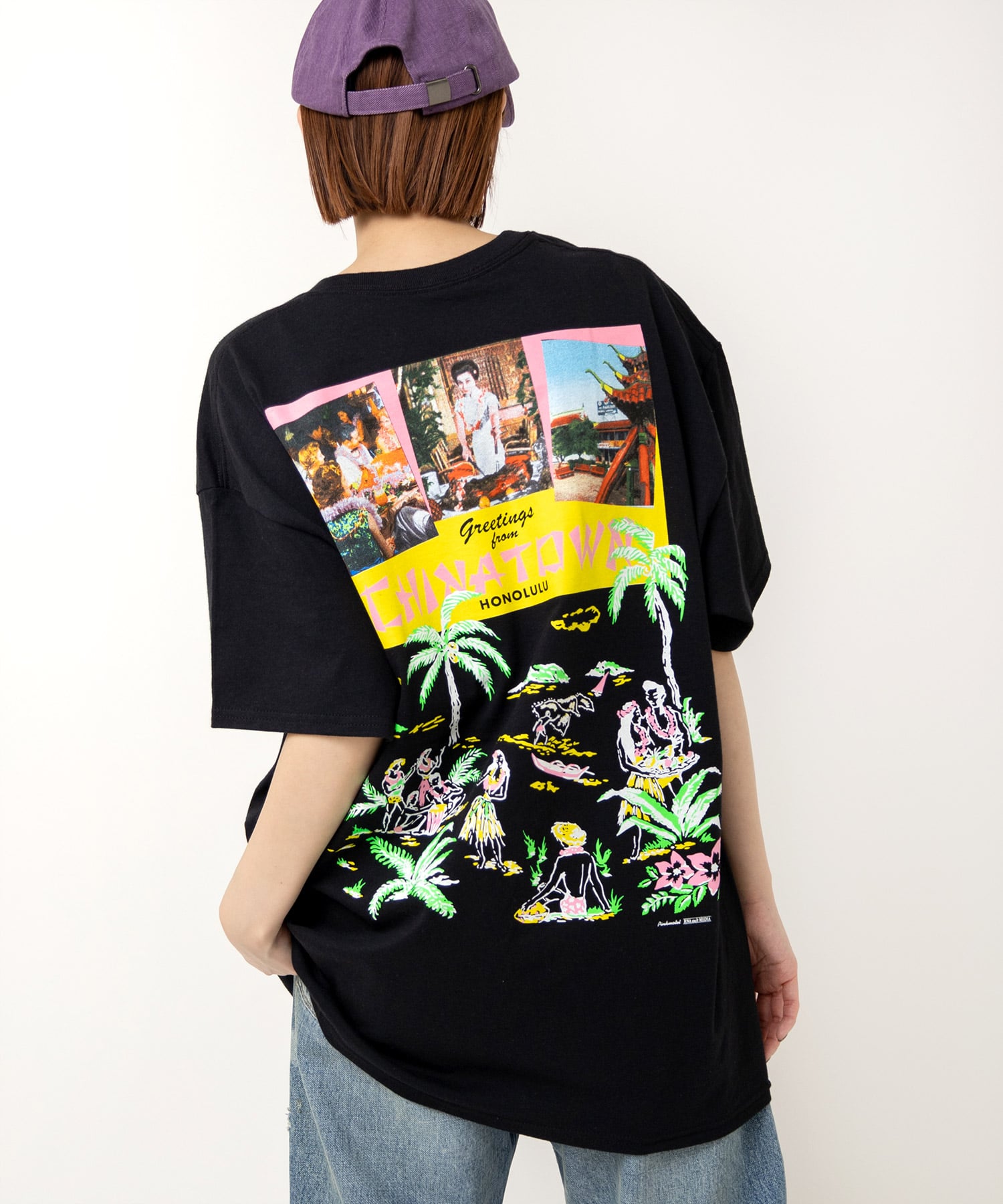 【PINK MOTEL】M2517 PMホノルルメモリーT