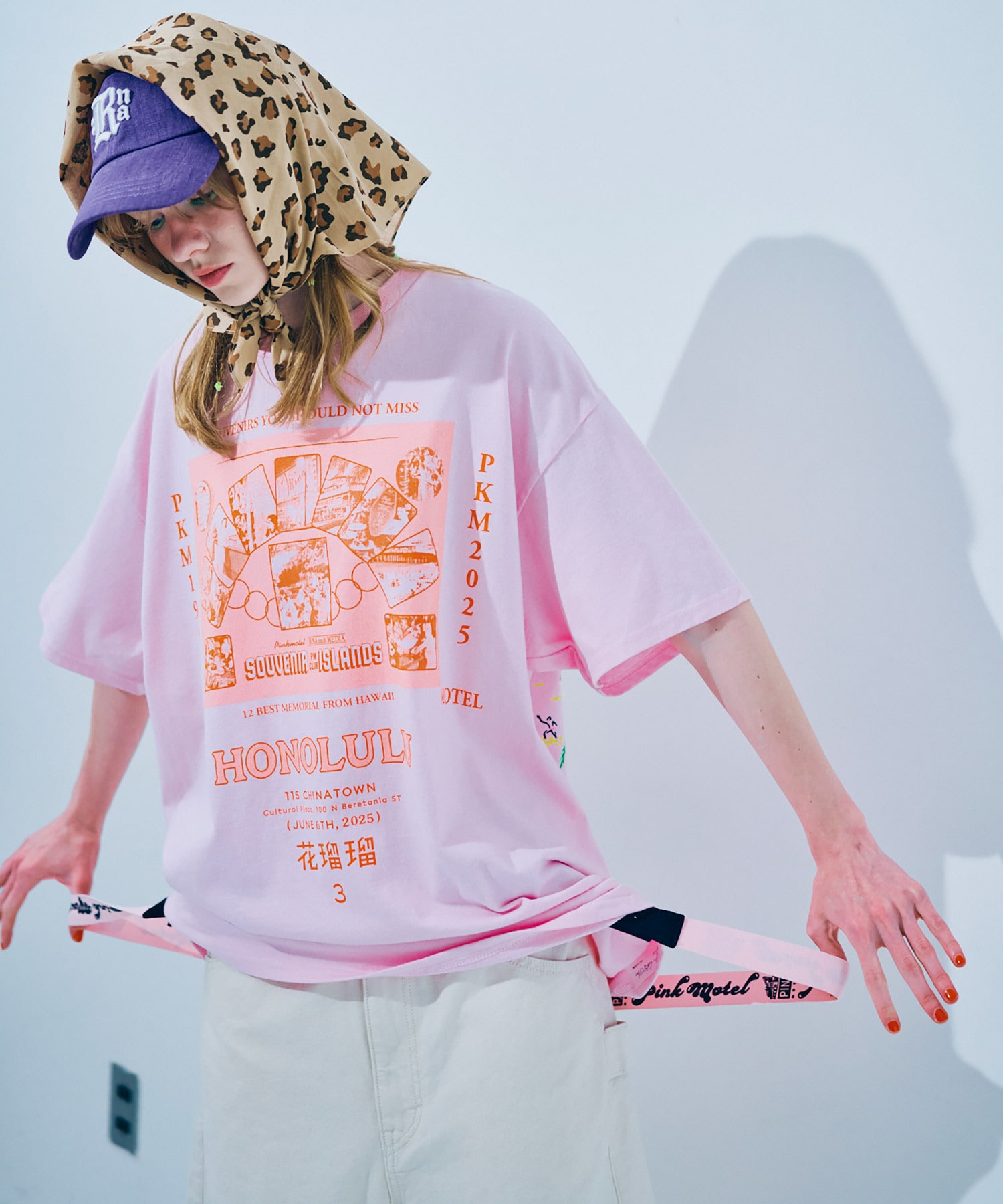 【PINK MOTEL】M2517 PMホノルルメモリーT