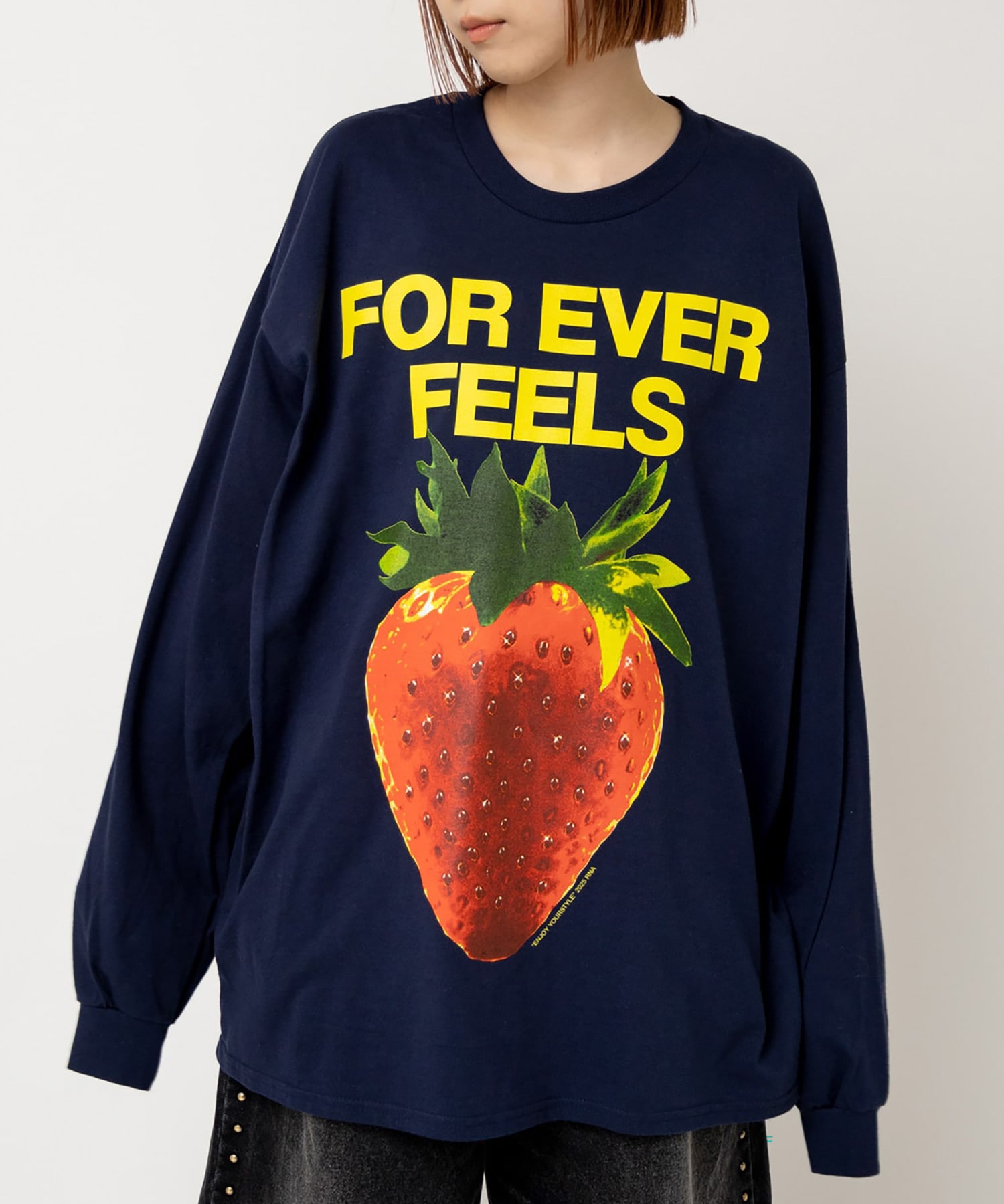 M2519 ストロベリープリントロンT