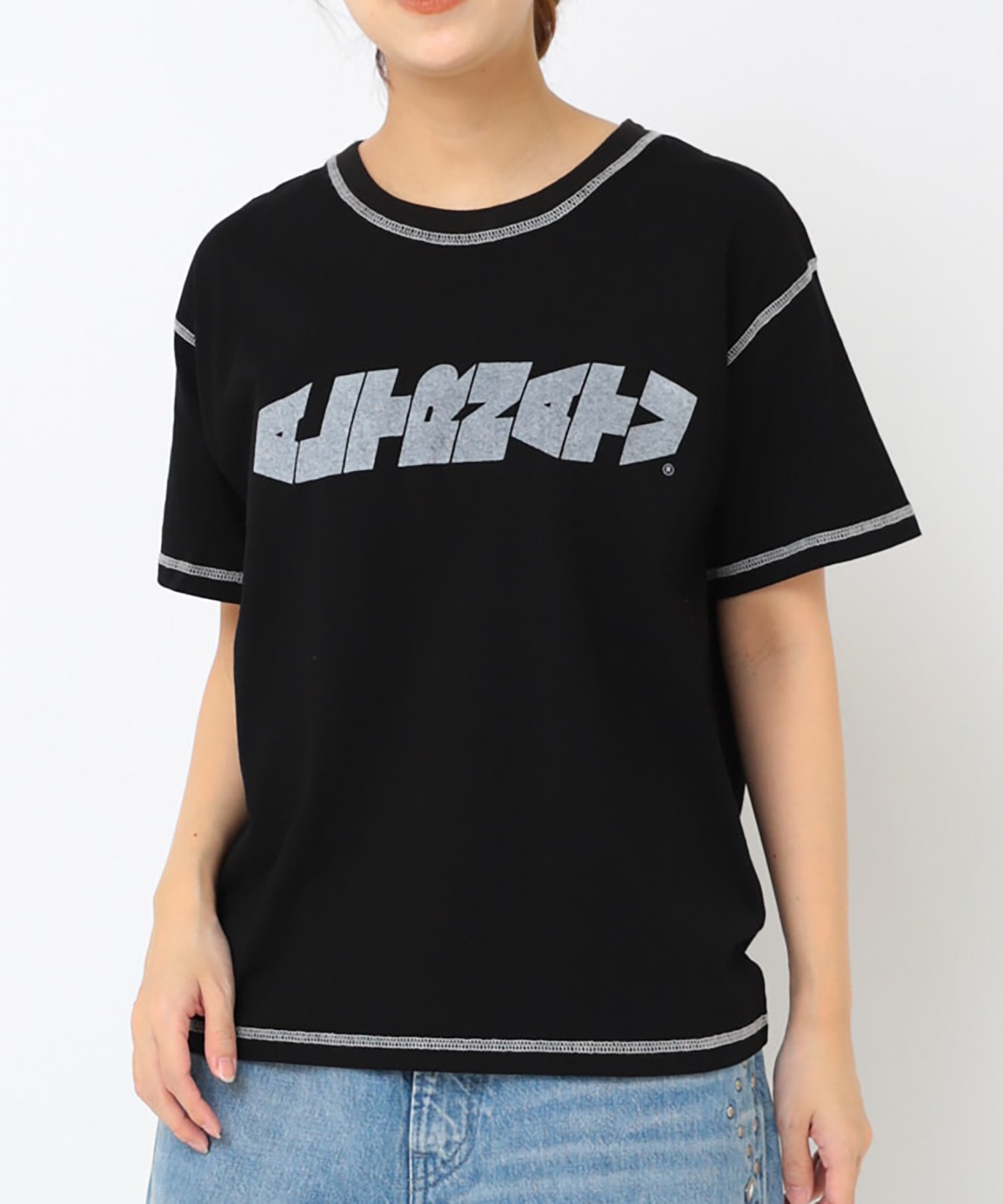 M2524 SIDEWAYSロゴベーシックT