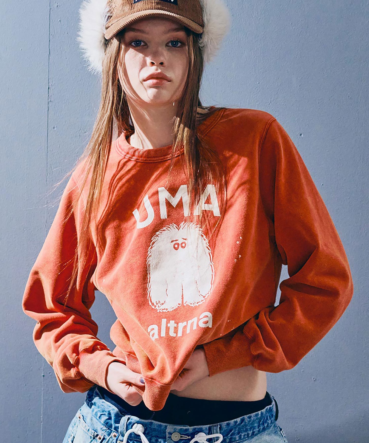 M2538 ちび裏毛プルオーバー