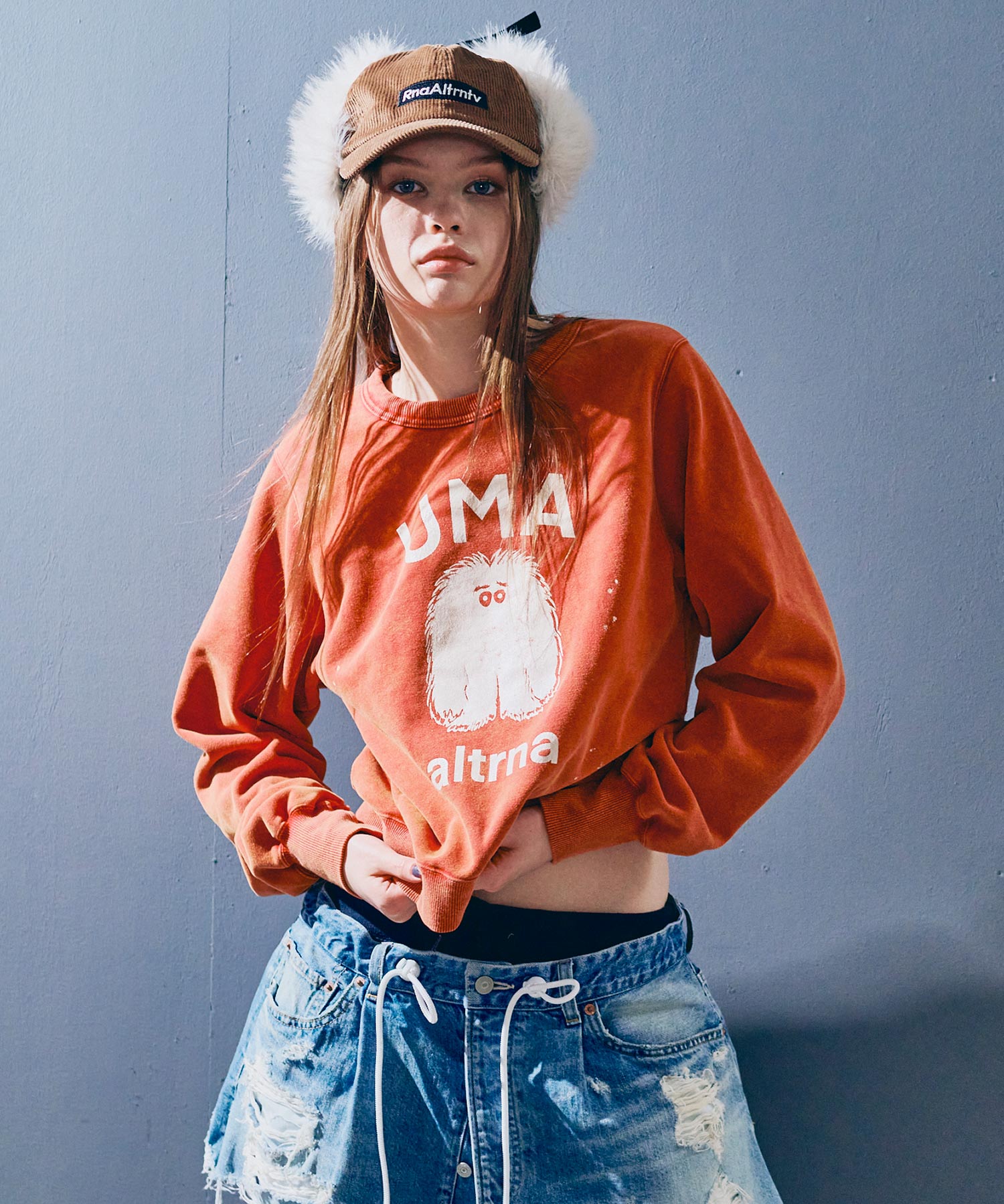 M2538 ちび裏毛プルオーバー