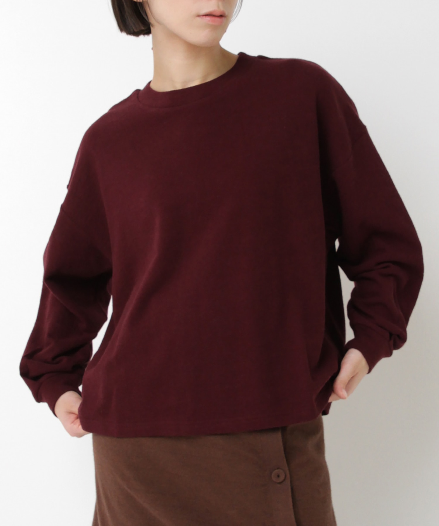 M2540 ブロックインレイタックスリーブプルオーバー