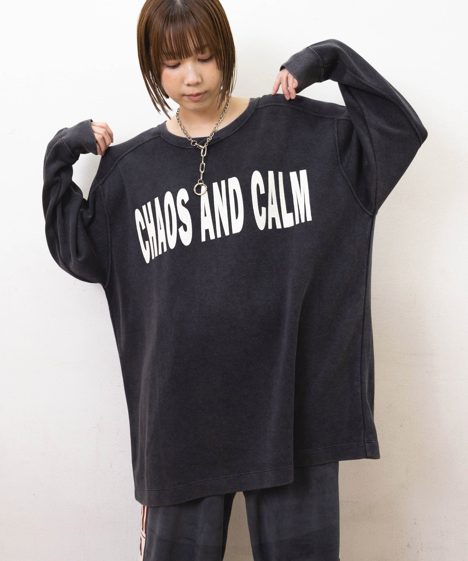 M2550 WフェイスBIGプルオーバー