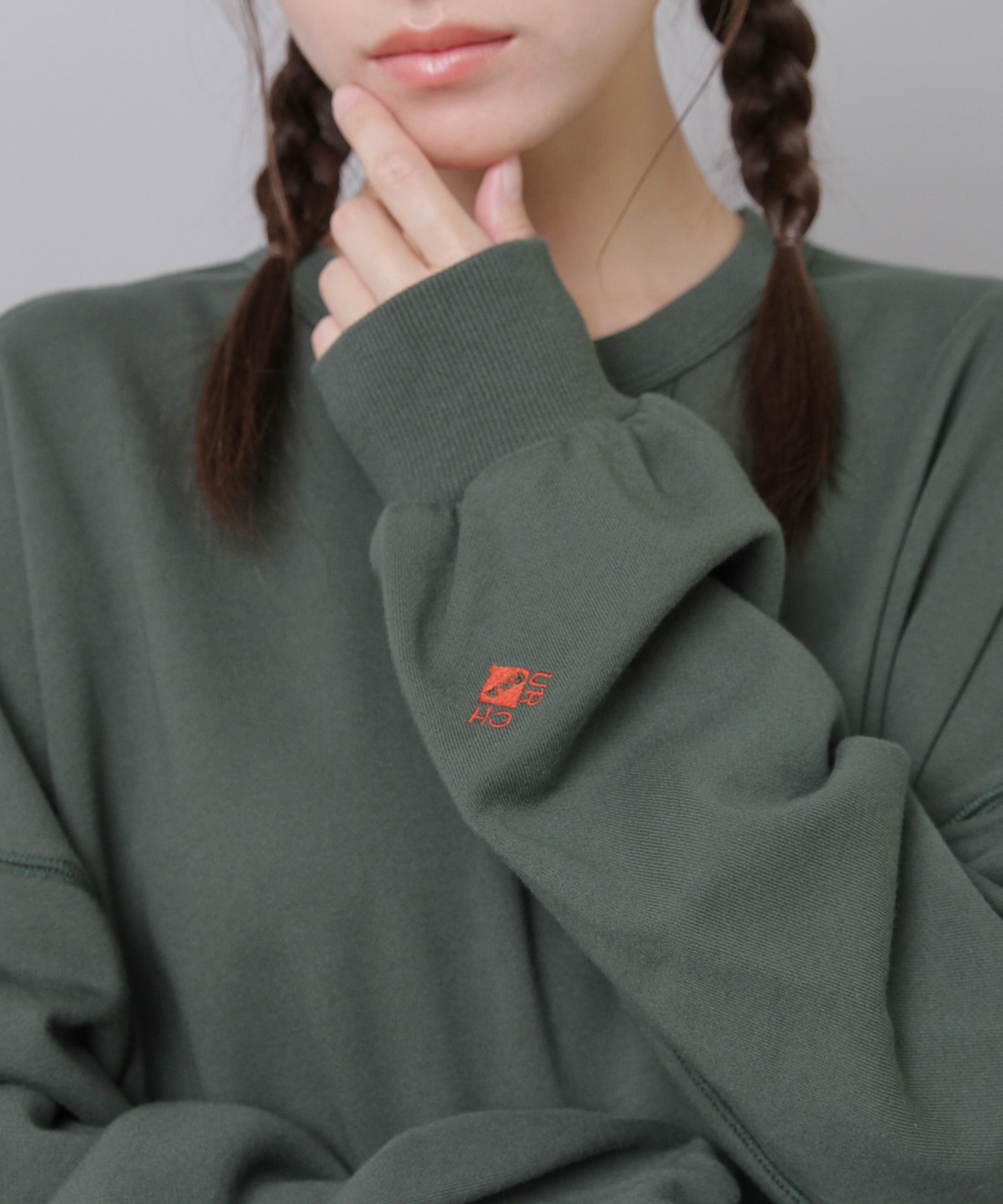 M2552 URCHベーシックビッグプルオーバー