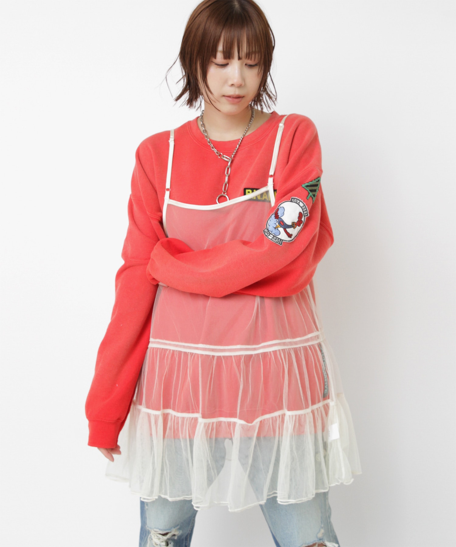 M2554 サンフェードエフェクトタイガートレーナー