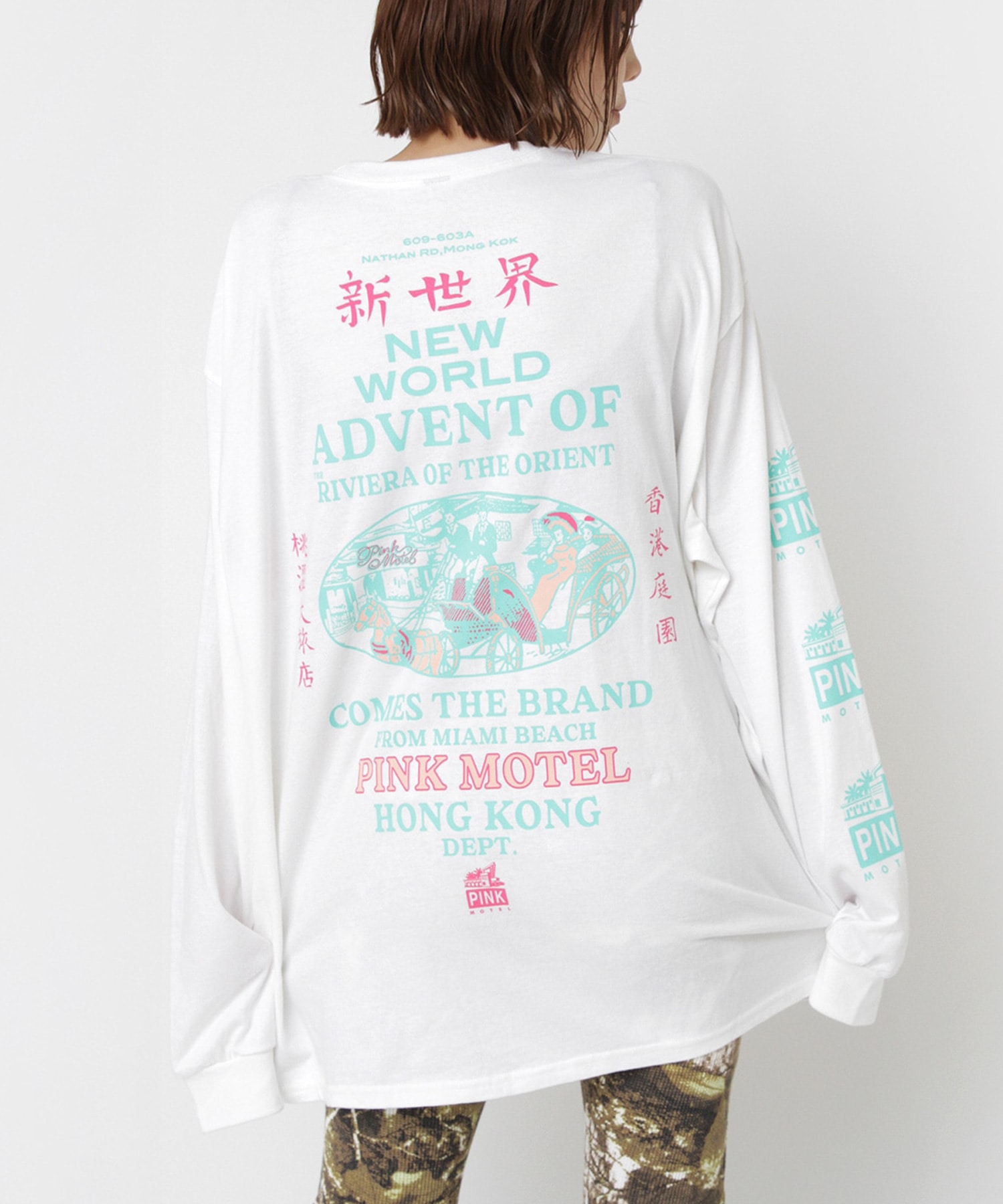 【PINK MOTEL】M2558 PM 新世界ポケロンT