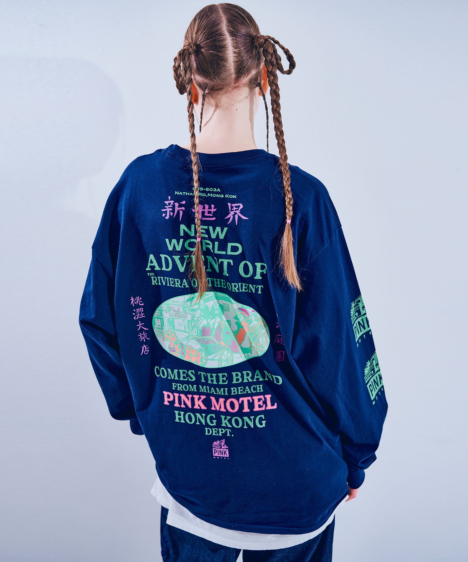 【PINK MOTEL】M2558 PM 新世界ポケロンT