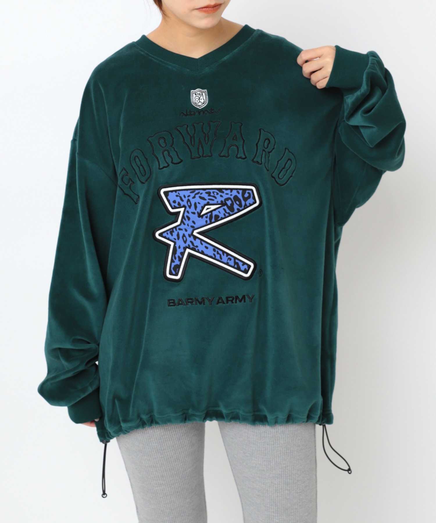 M2562 FORWARDロゴサッカーシャツ