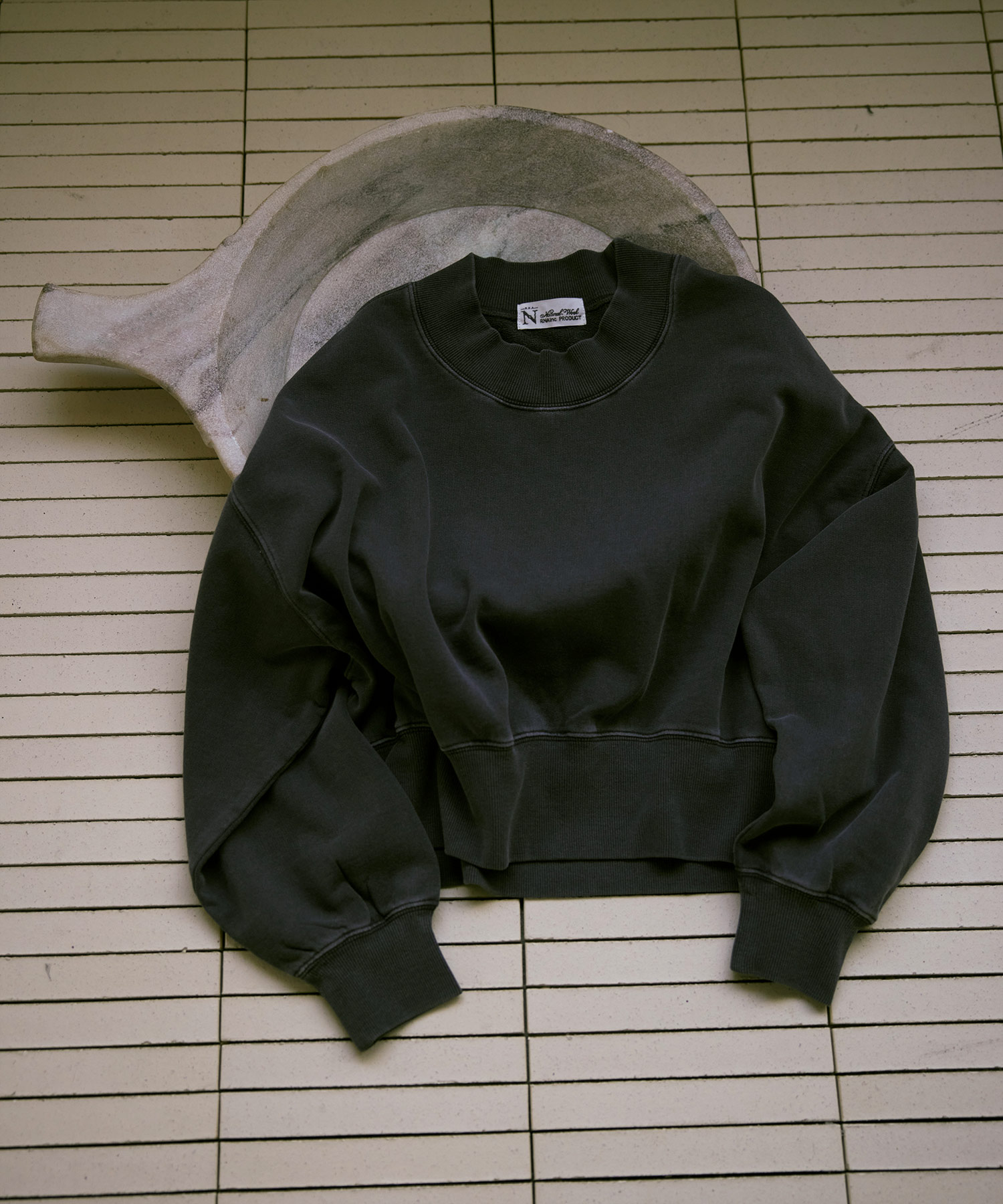 M2567 ピグメントダイオーバーサイズスウェット