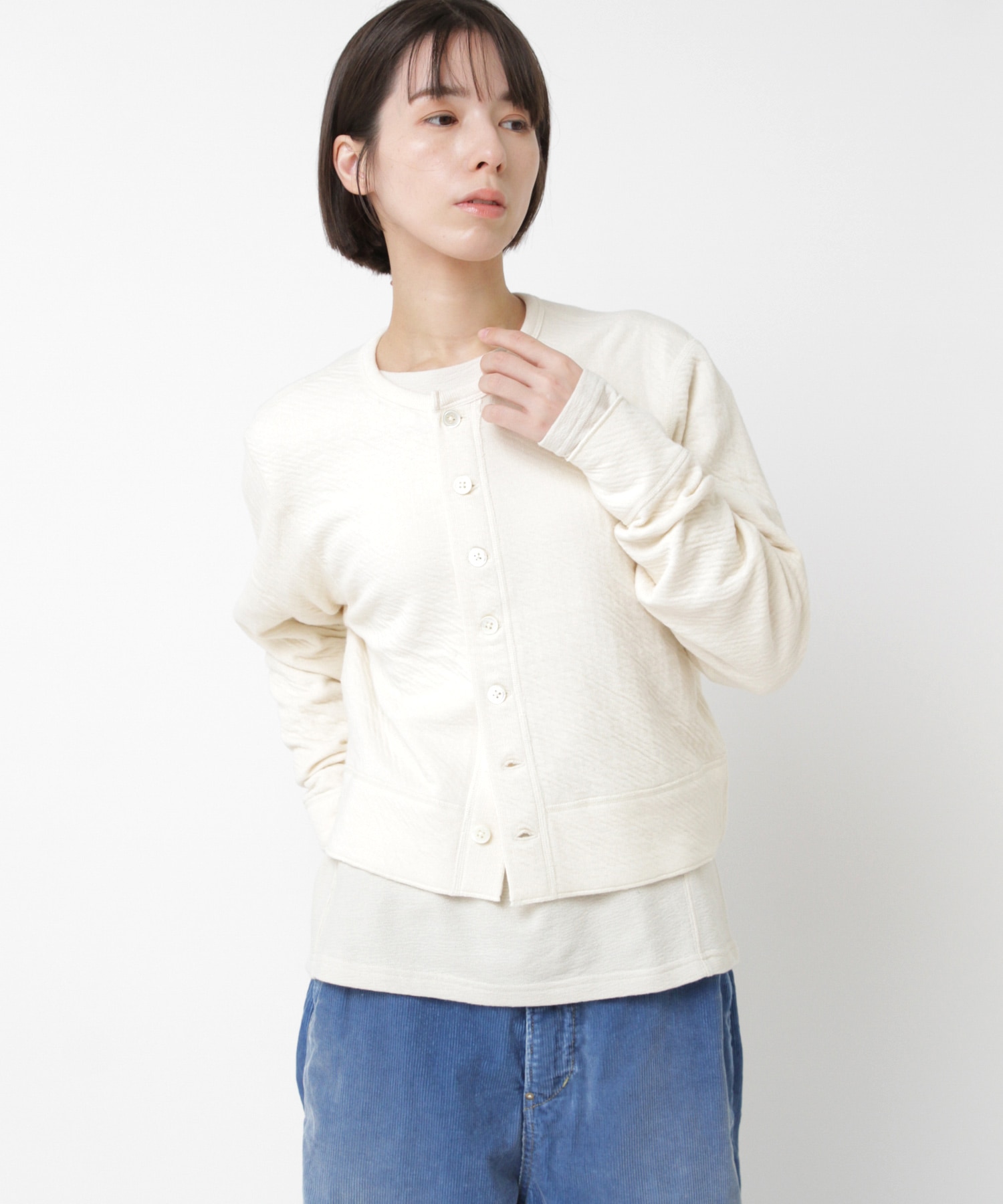 M2569 接結カーデ