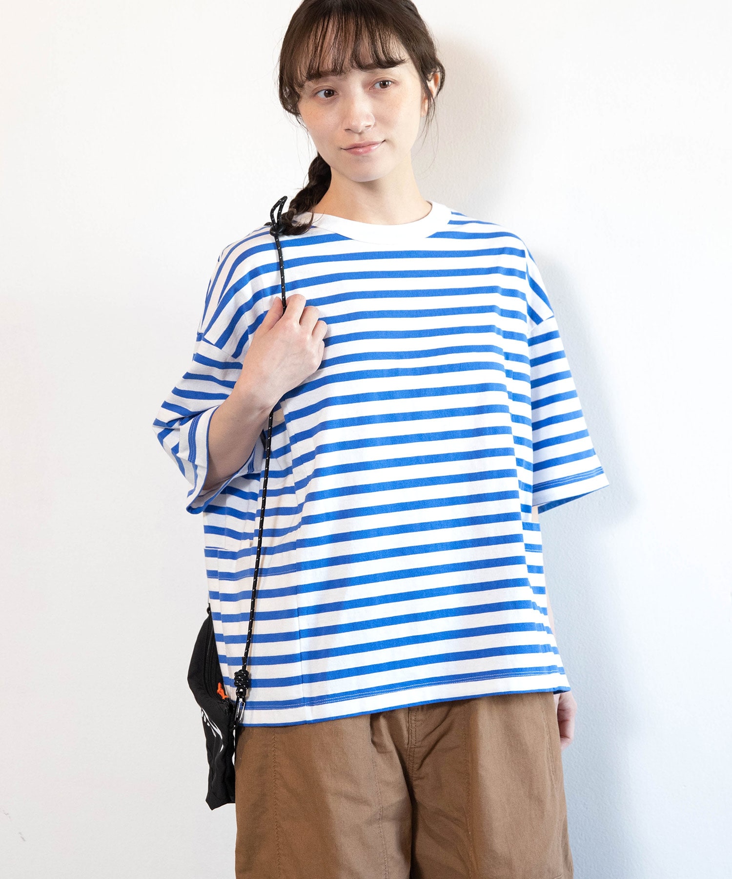 【5月中旬納期】M2584 ツールポケットボーダー半Ｔ