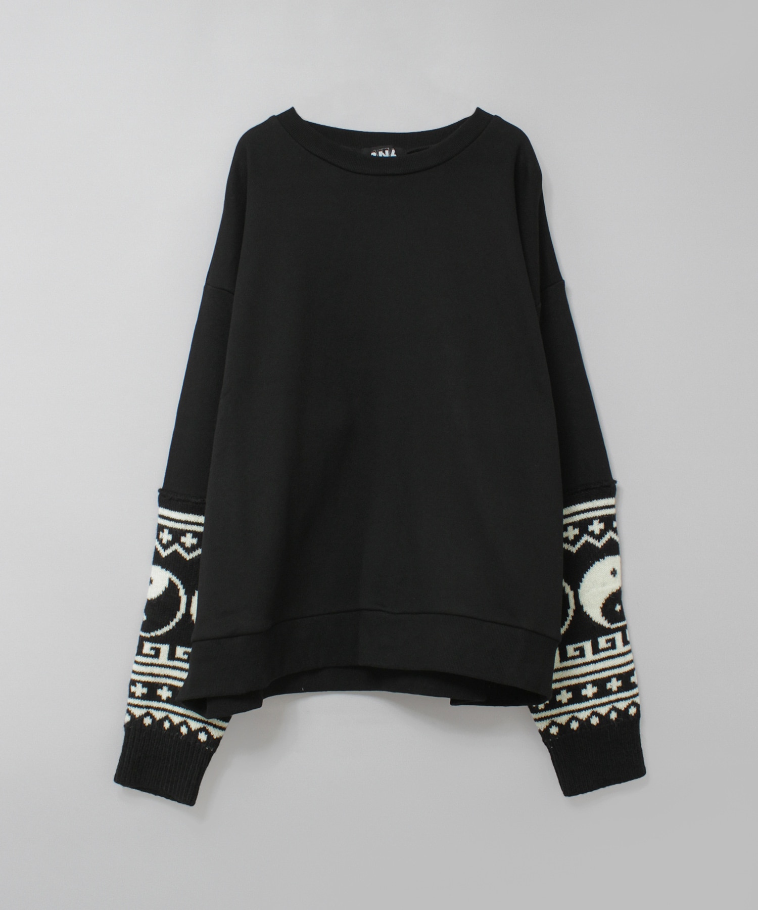 M2585 ニットコンビトレーナー