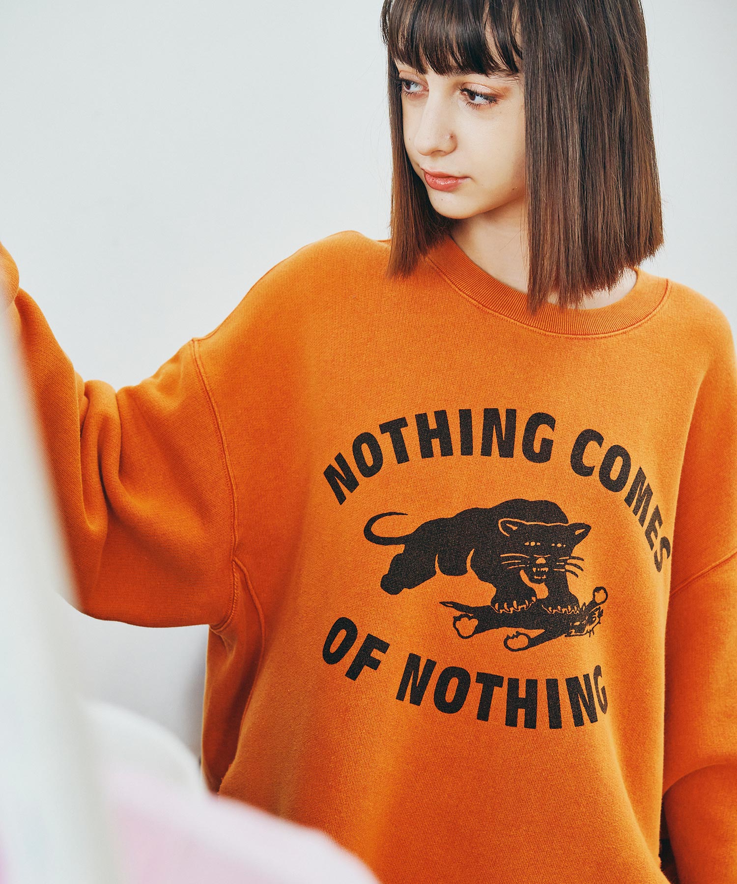 M2589 USEDライクサイドスリットトレーナー