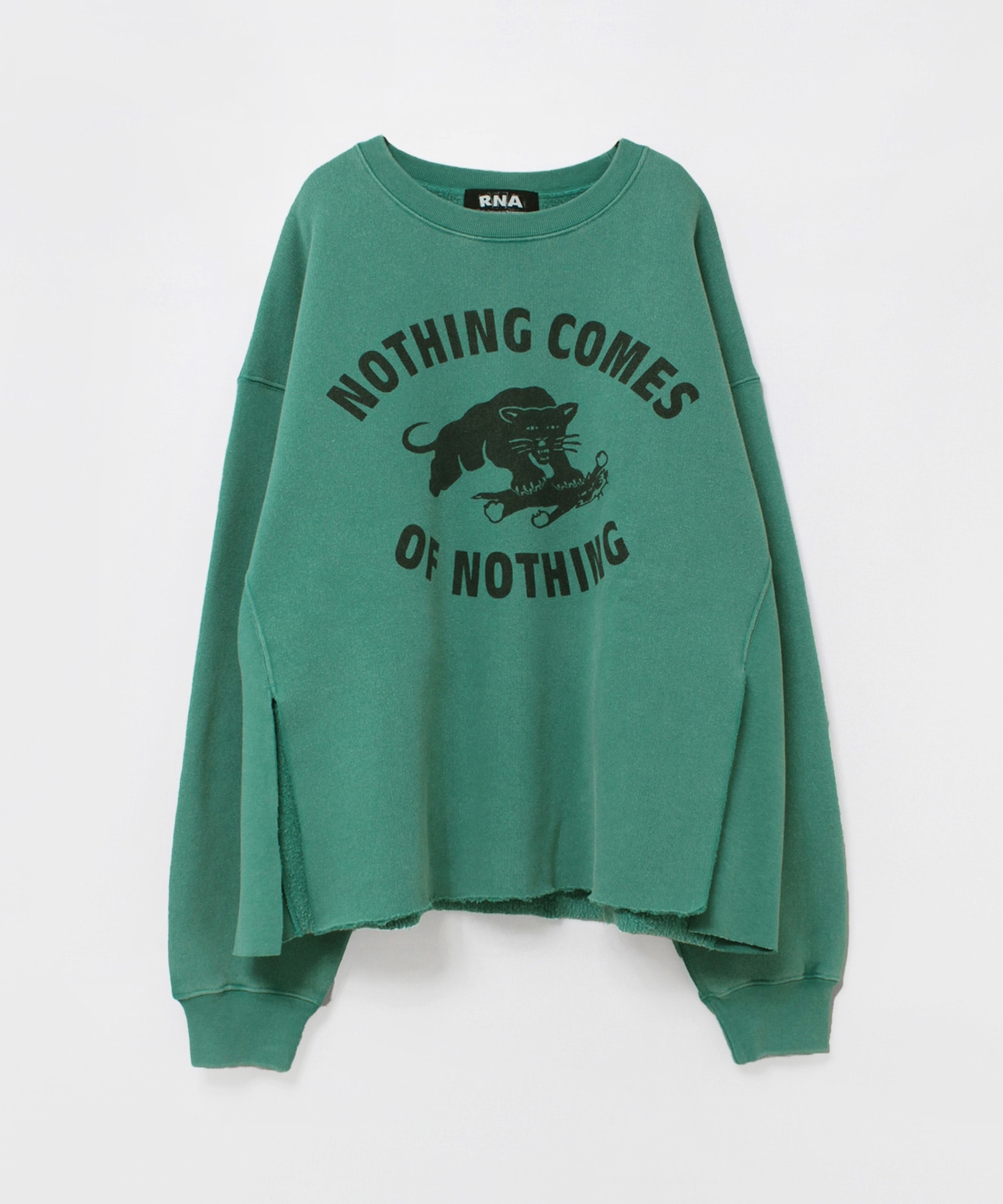 M2589 USEDライクサイドスリットトレーナー