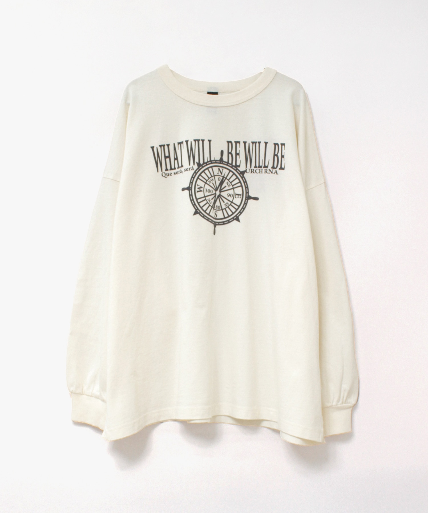 M2603 "ケセラセラ"プリントBIGロンT