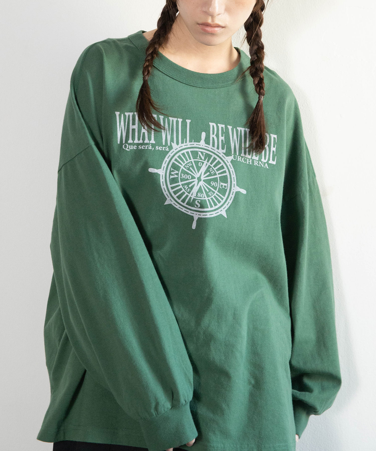 M2603 "ケセラセラ"プリントBIGロンT